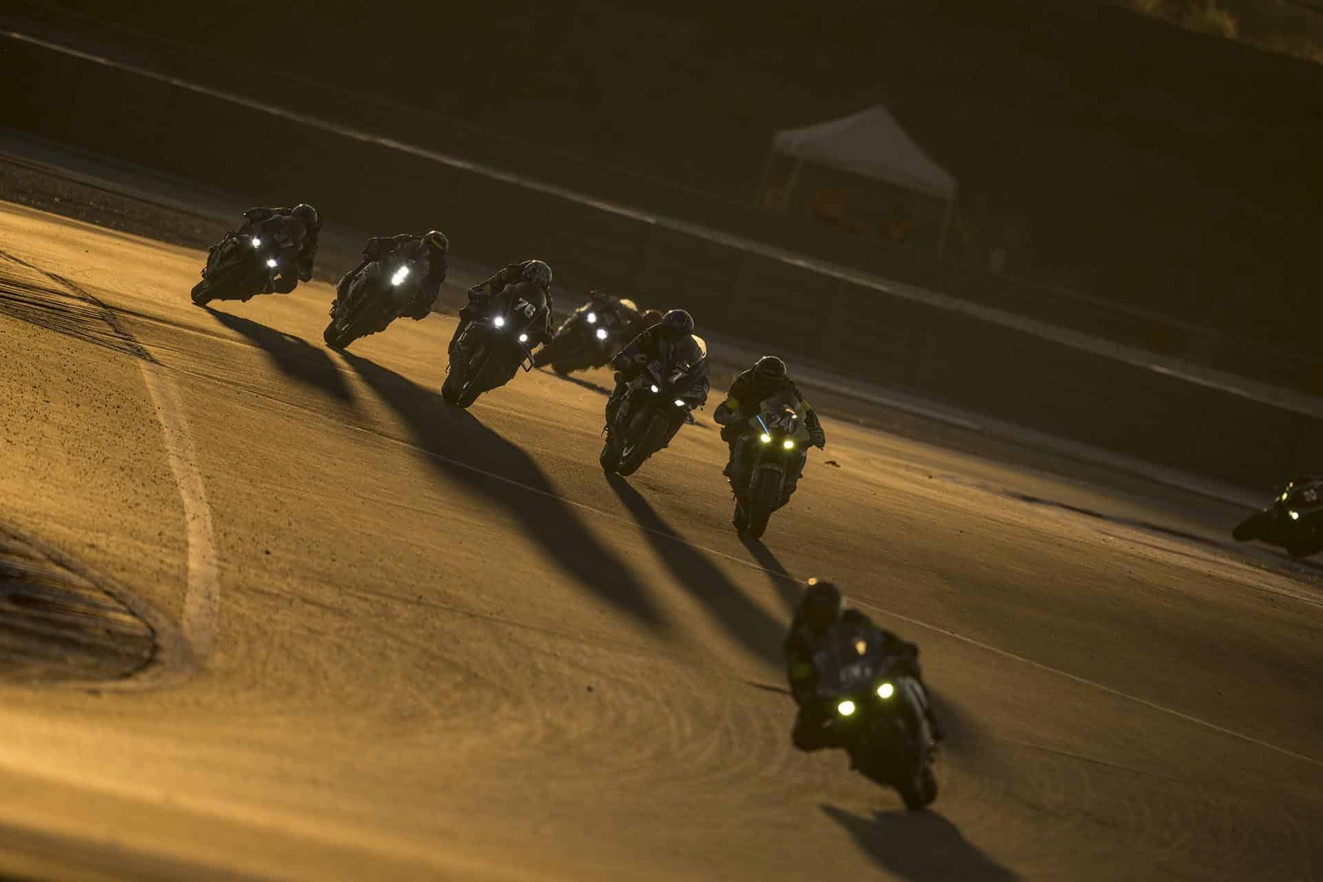 Sunset and dawn are the most complicated moments of the race