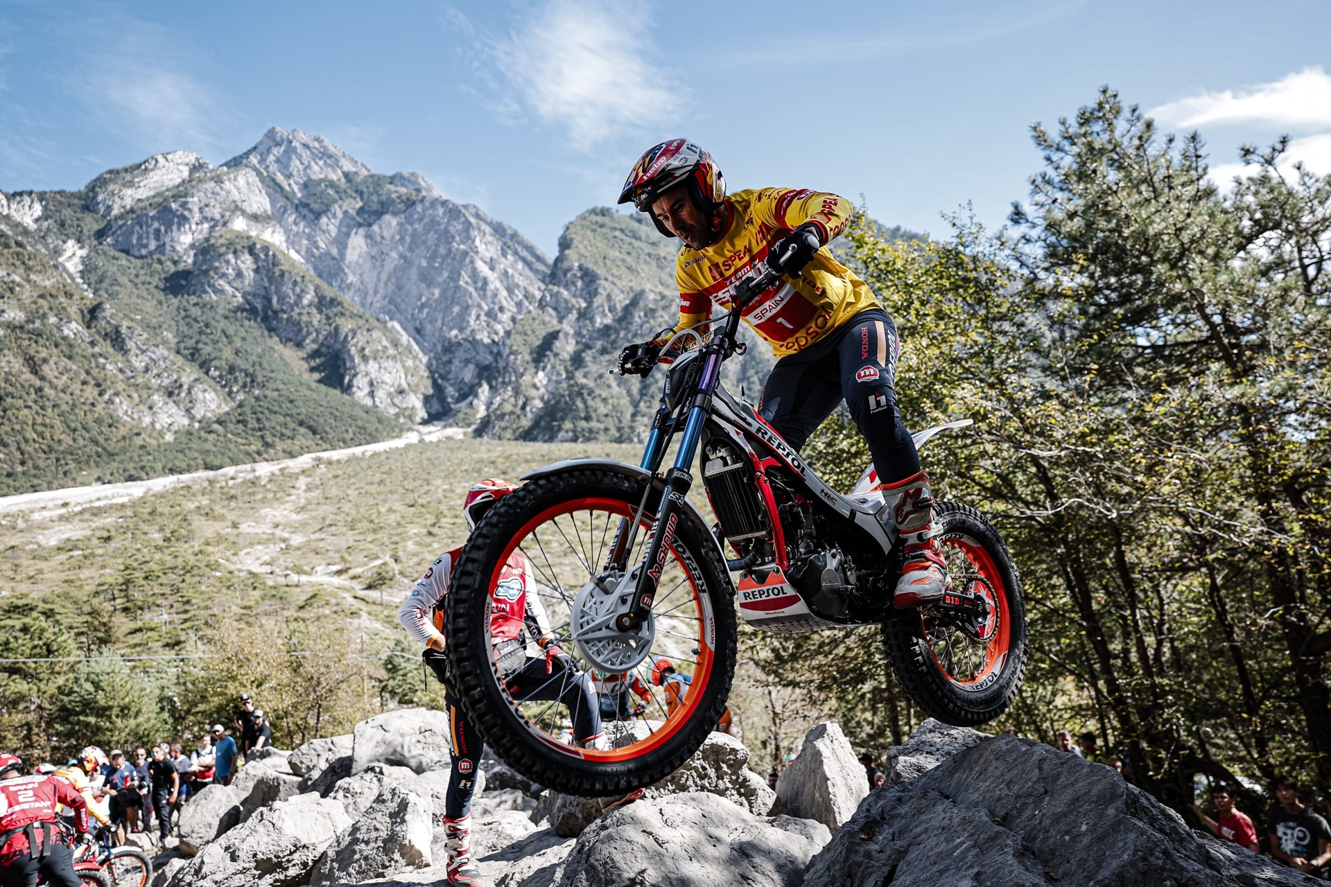 Spain owner and lady in the trial of the nations 2025