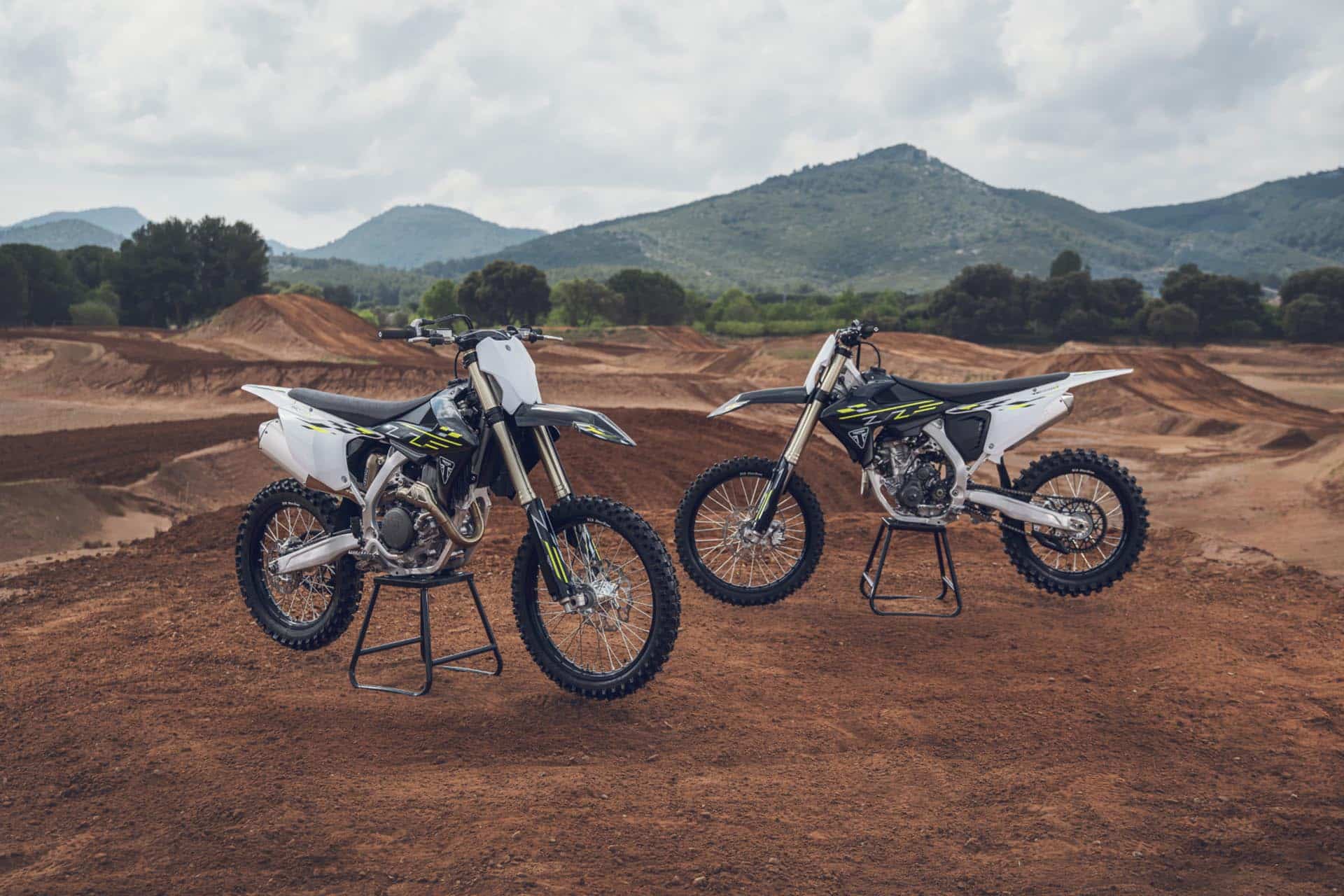 The new British motorcycle is the evolution of TF450-RC