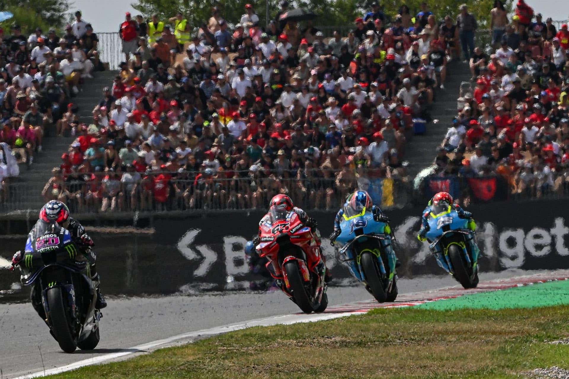 It depends on the weekend Yamaha is more or less competitive