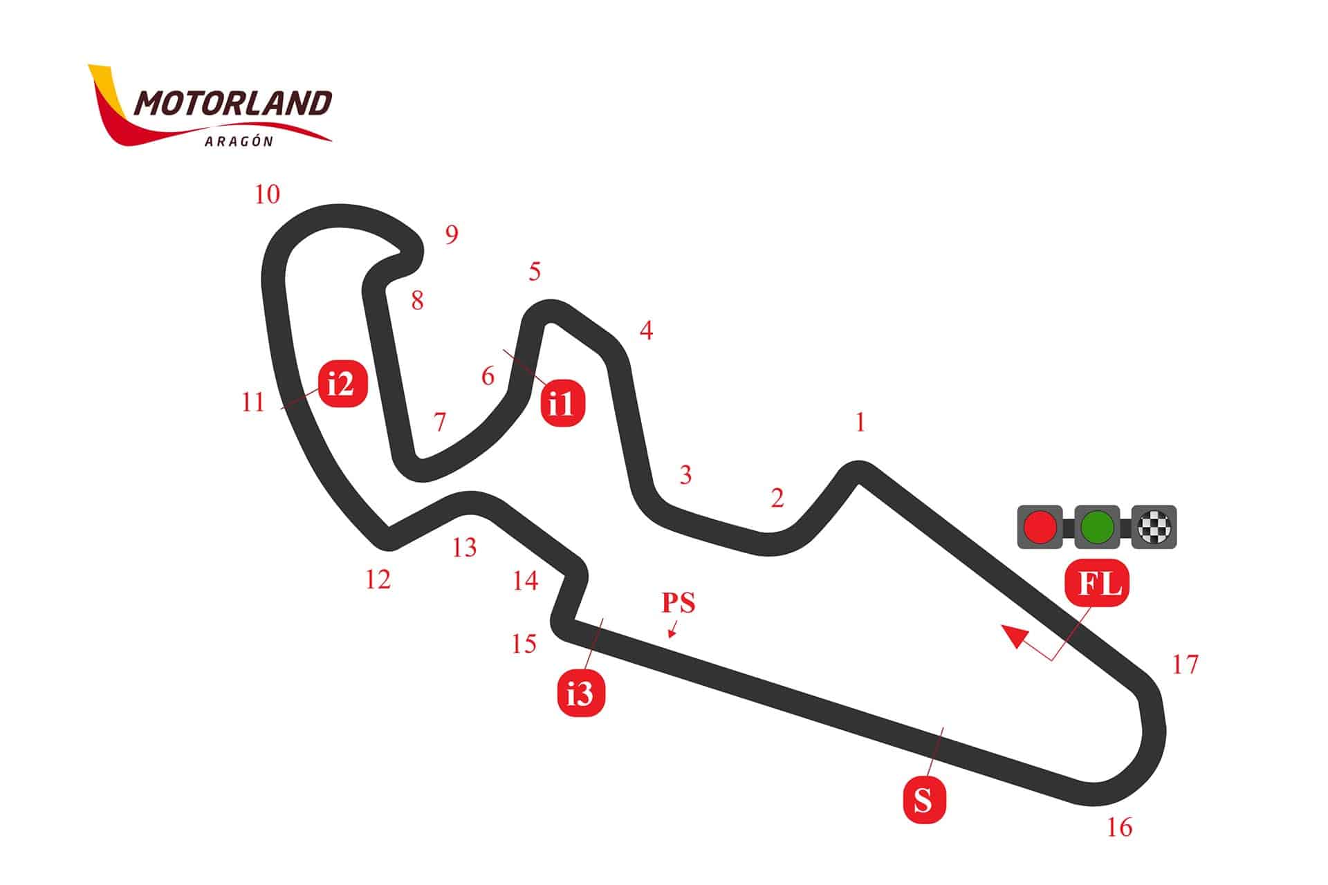 The Aragonese layout is one of the most special of the season