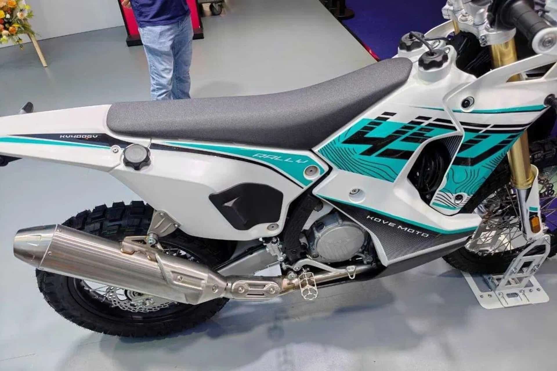 Kove presents the second generation of its 450 rally, even more provision and capable that the current model