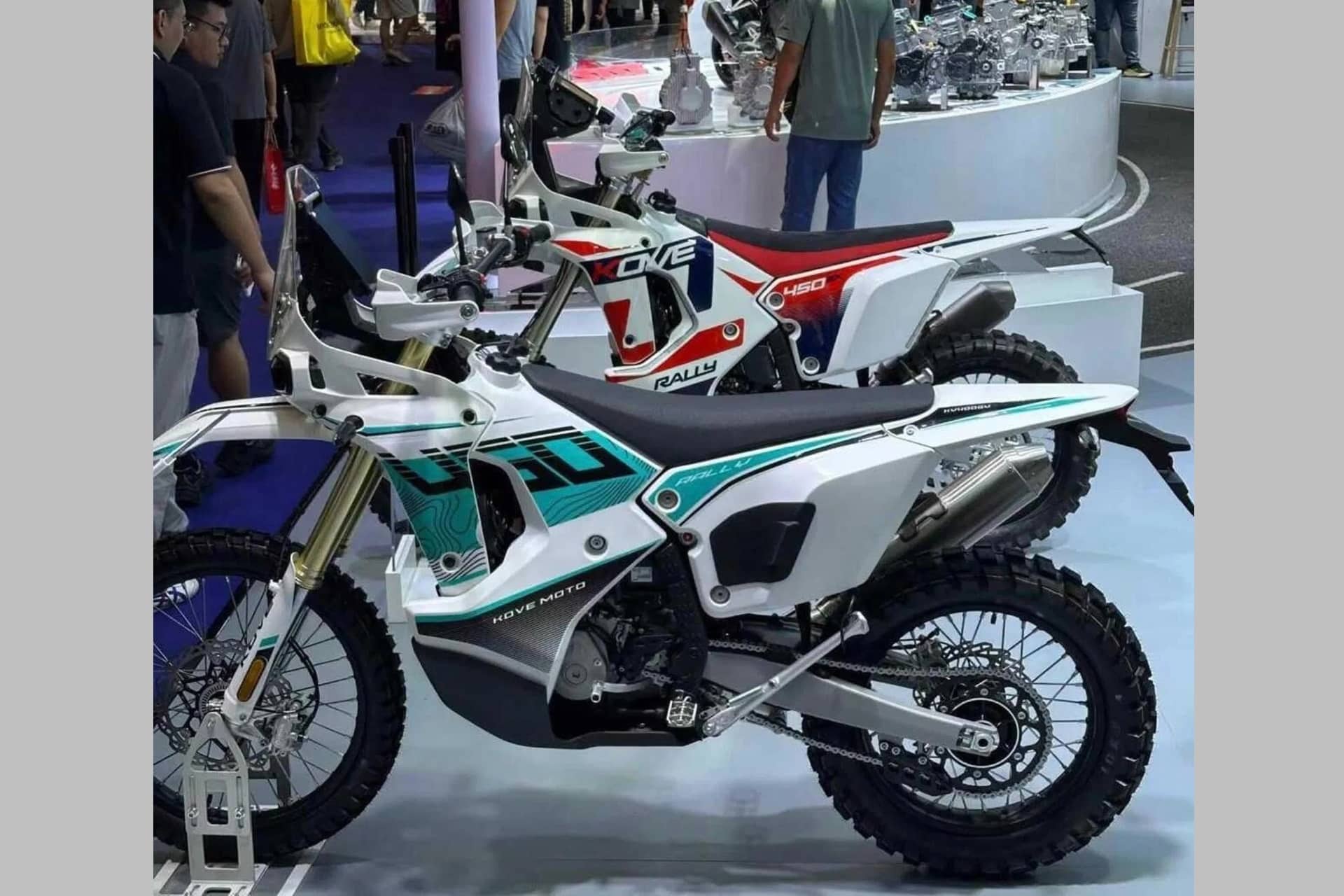Kove presents the second generation of its 450 rally, even more provision and capable that the current model