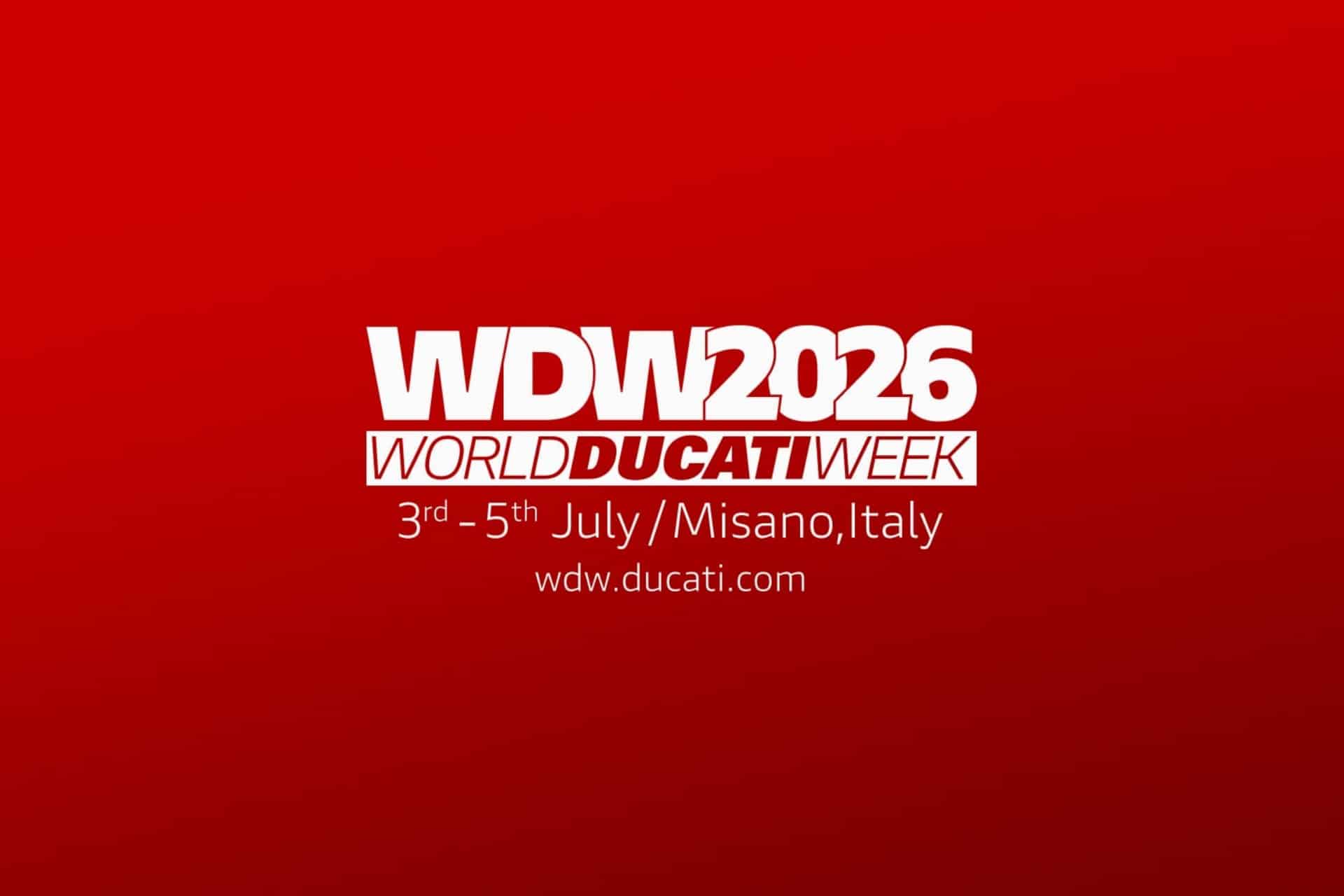 World Ducati Week 2026