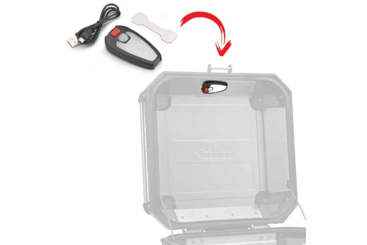 GIVI V49 AIR: The new Top Case for motorcycles that increases the load aspect and improves aerodynamics