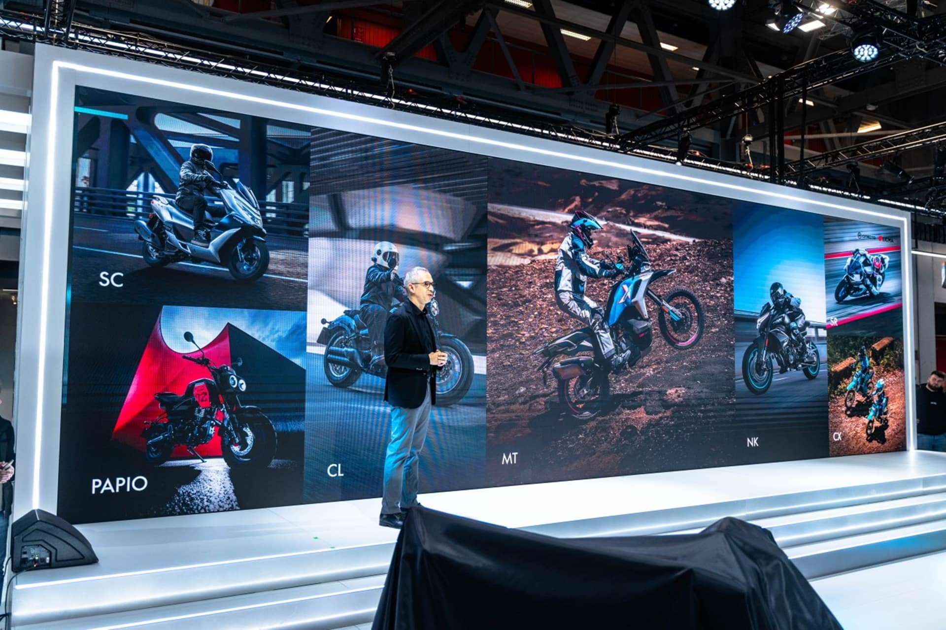 CFMoto presents a wide variety of models at EICMA 2025