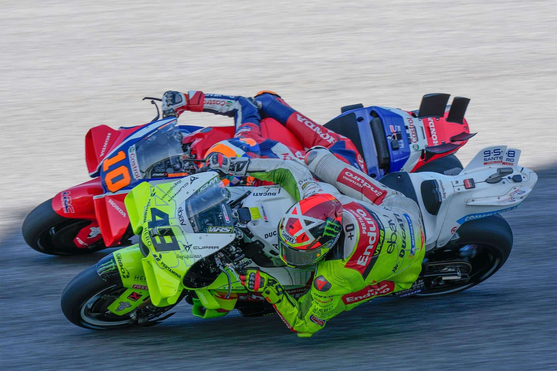 The Hondas are beginning to be at a promising level