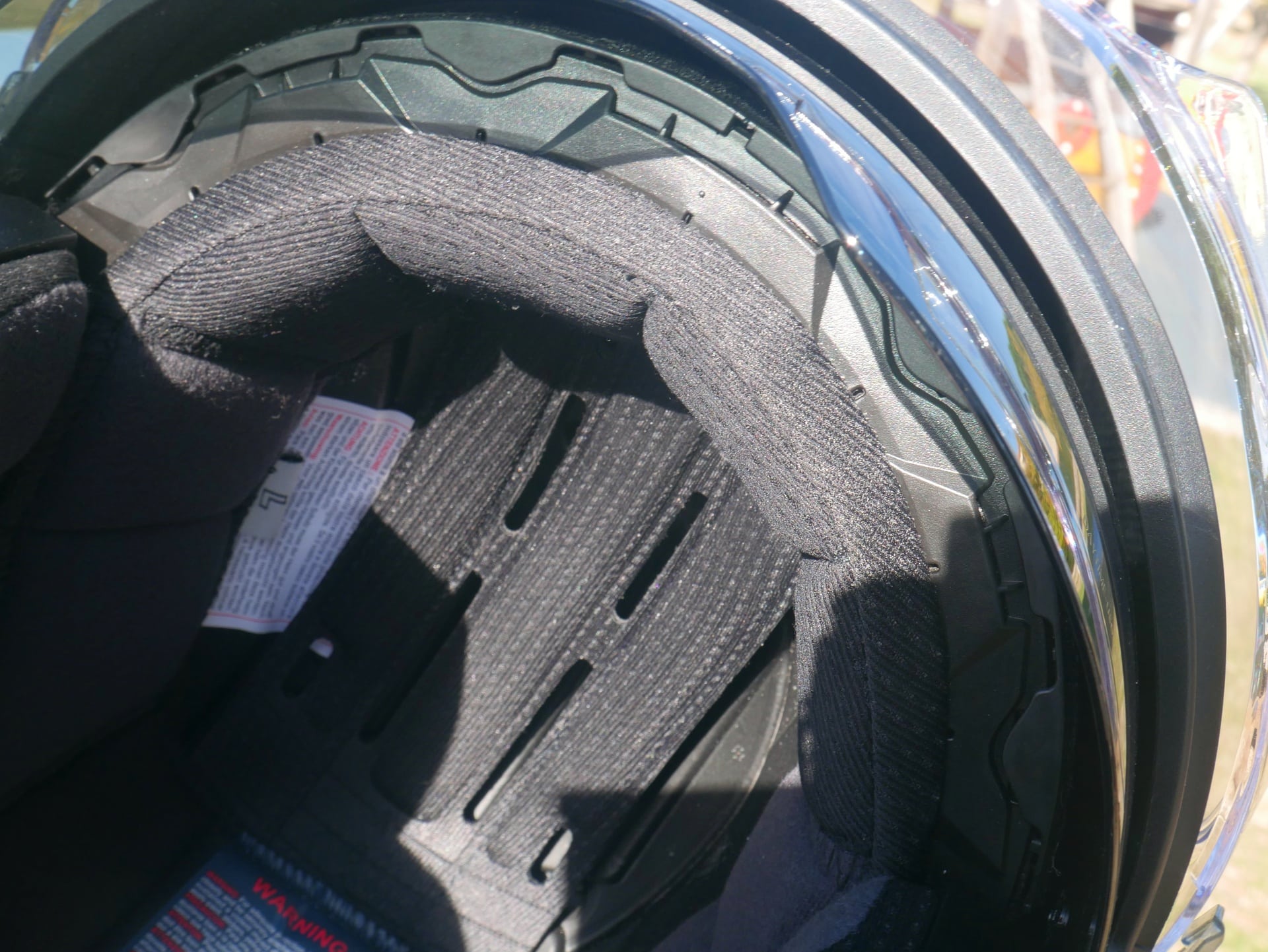 HJC F100 Carbon test