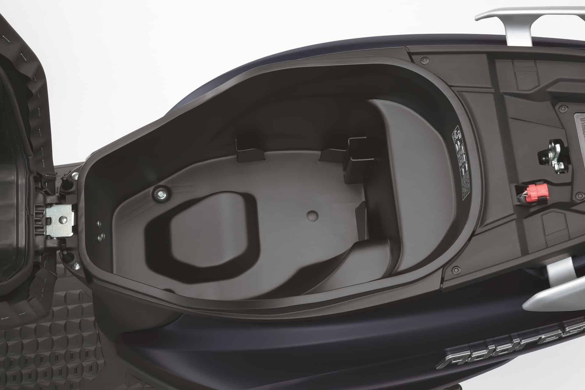 Suzuki reinforces its Address 125 in 2026, increasing its performance, functionality and visual appeal