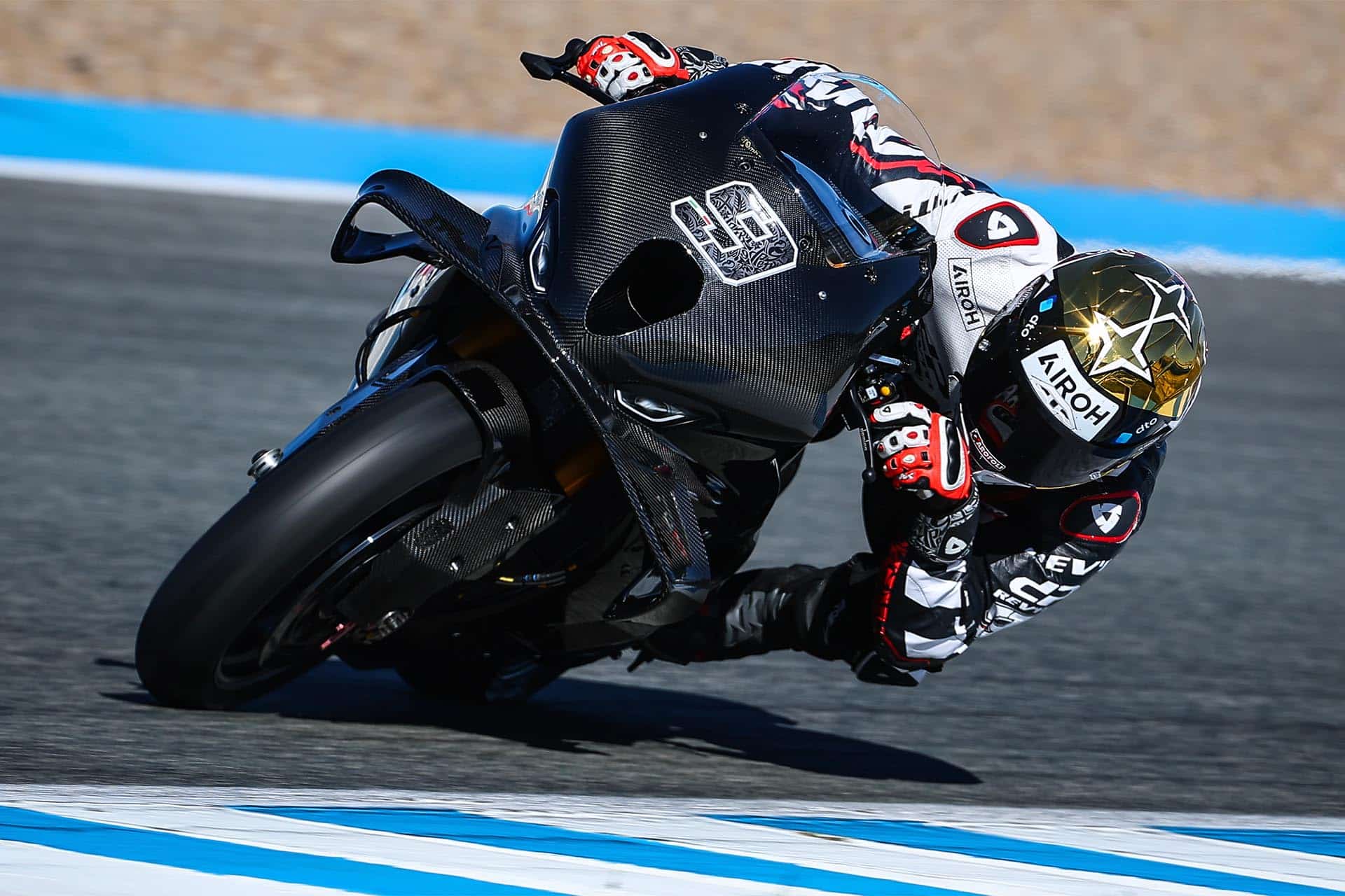 Petrucci seems to be adapting well to the BMW