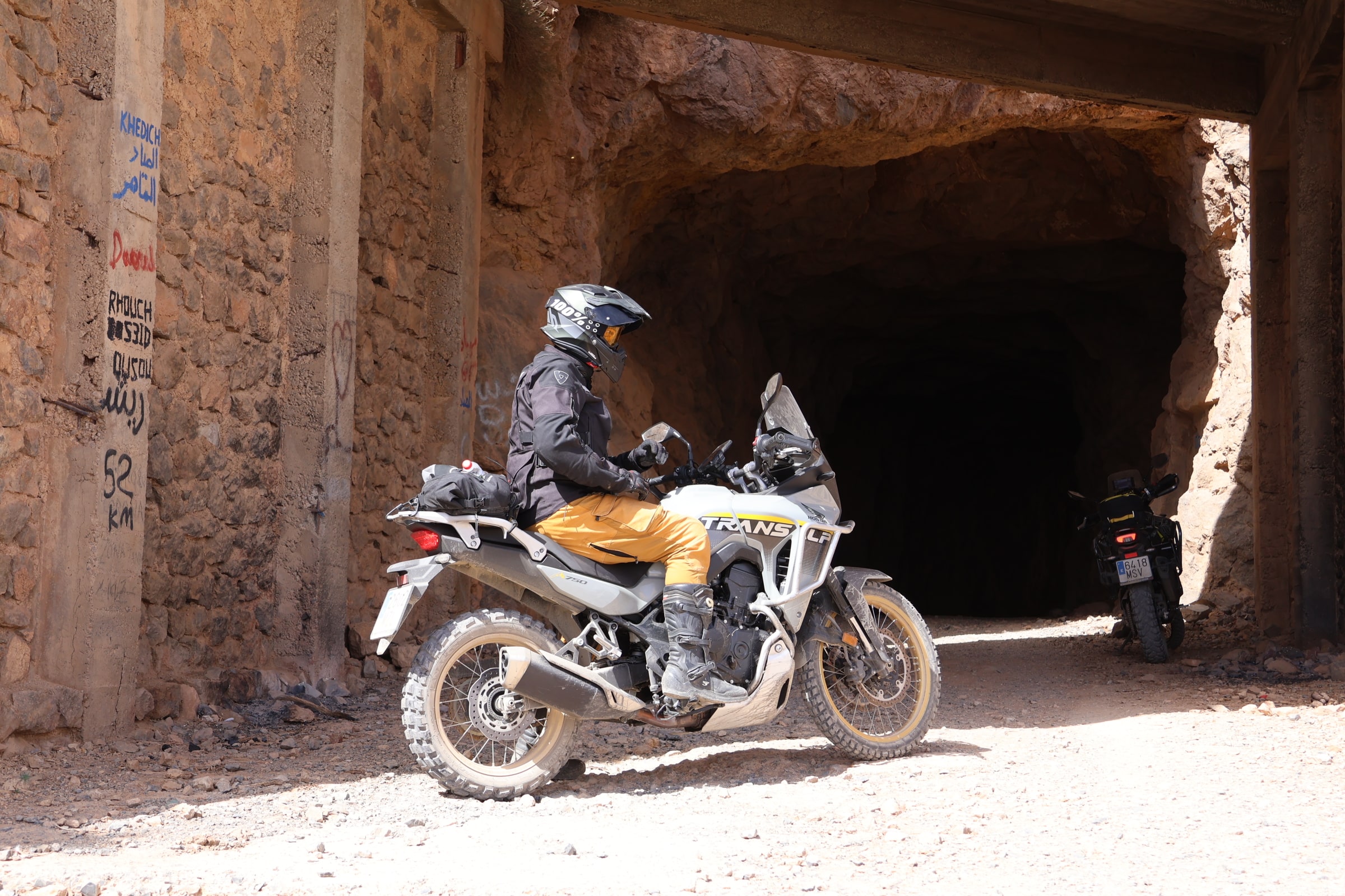 Honda Transalp tested in Morocco
