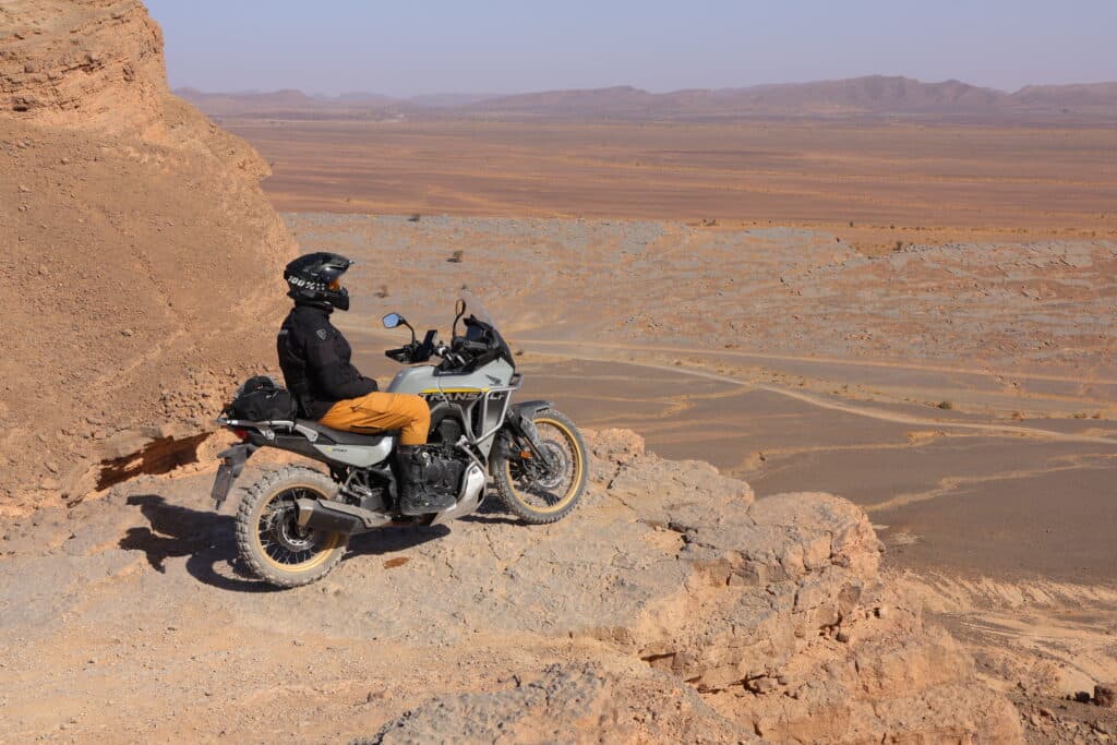 Honda Transalp a prueba en Marruecos