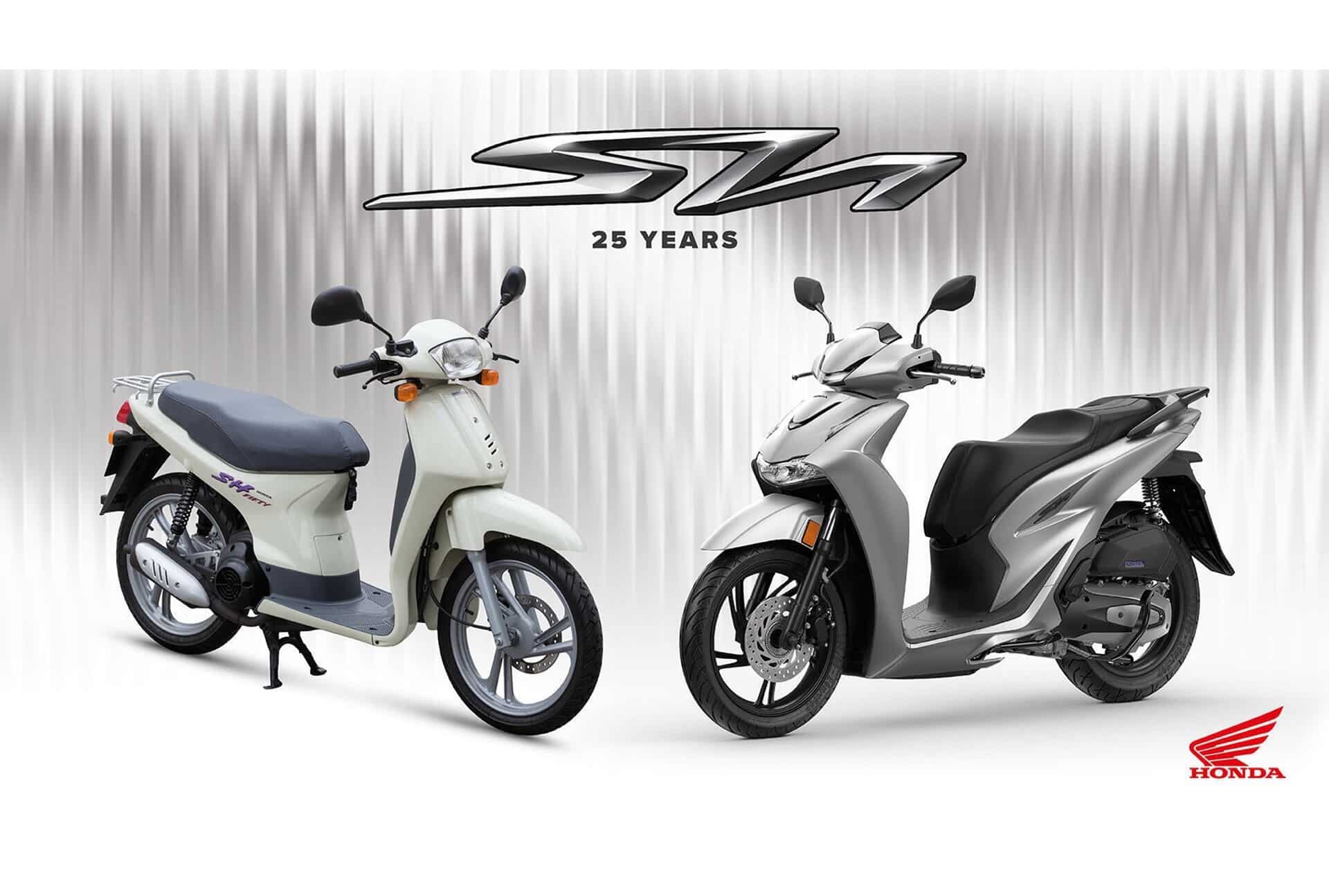 Honda's iconic SH125 acronym celebrates its 25th anniversary