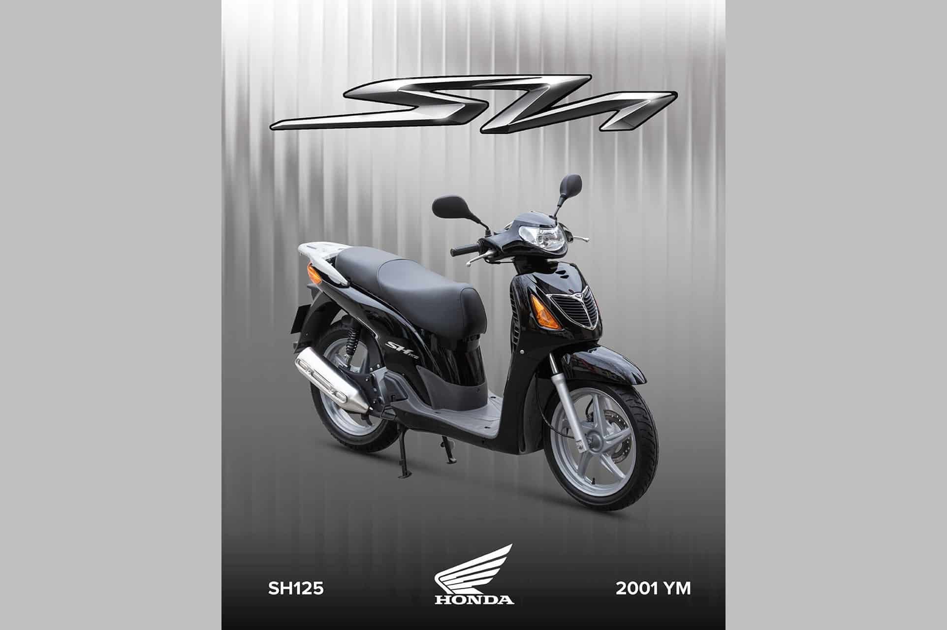 Honda's iconic SH125 acronym celebrates its 25th anniversary