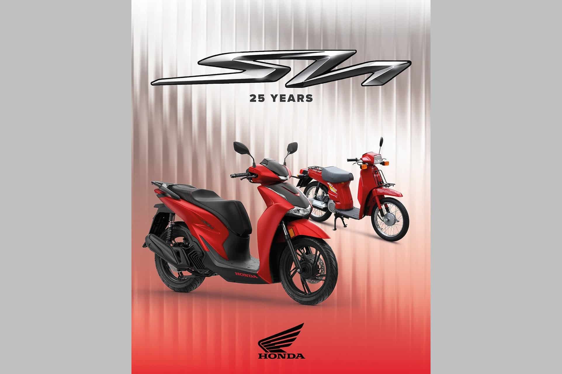 Honda's iconic SH125 acronym celebrates its 25th anniversary