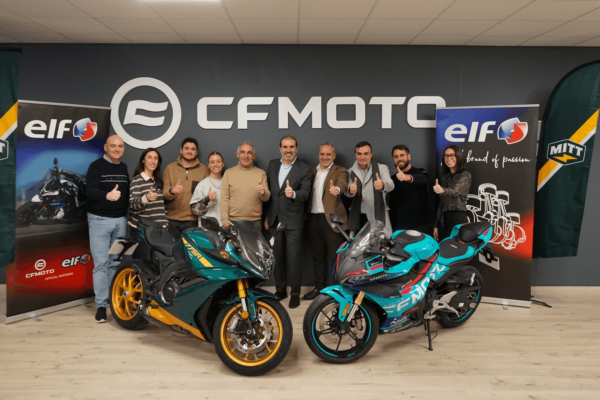CFMoto and MITT, bet on ELF Moto and its range of lubricants