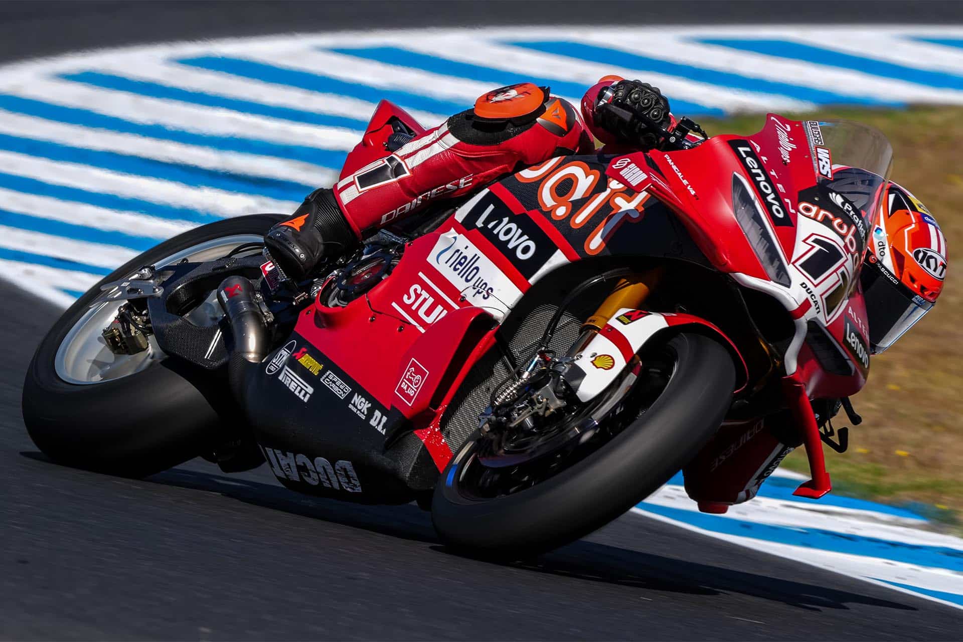 Test SBK Australia 2026 (día2): Bulega mete miedo y seis décimas al segundo