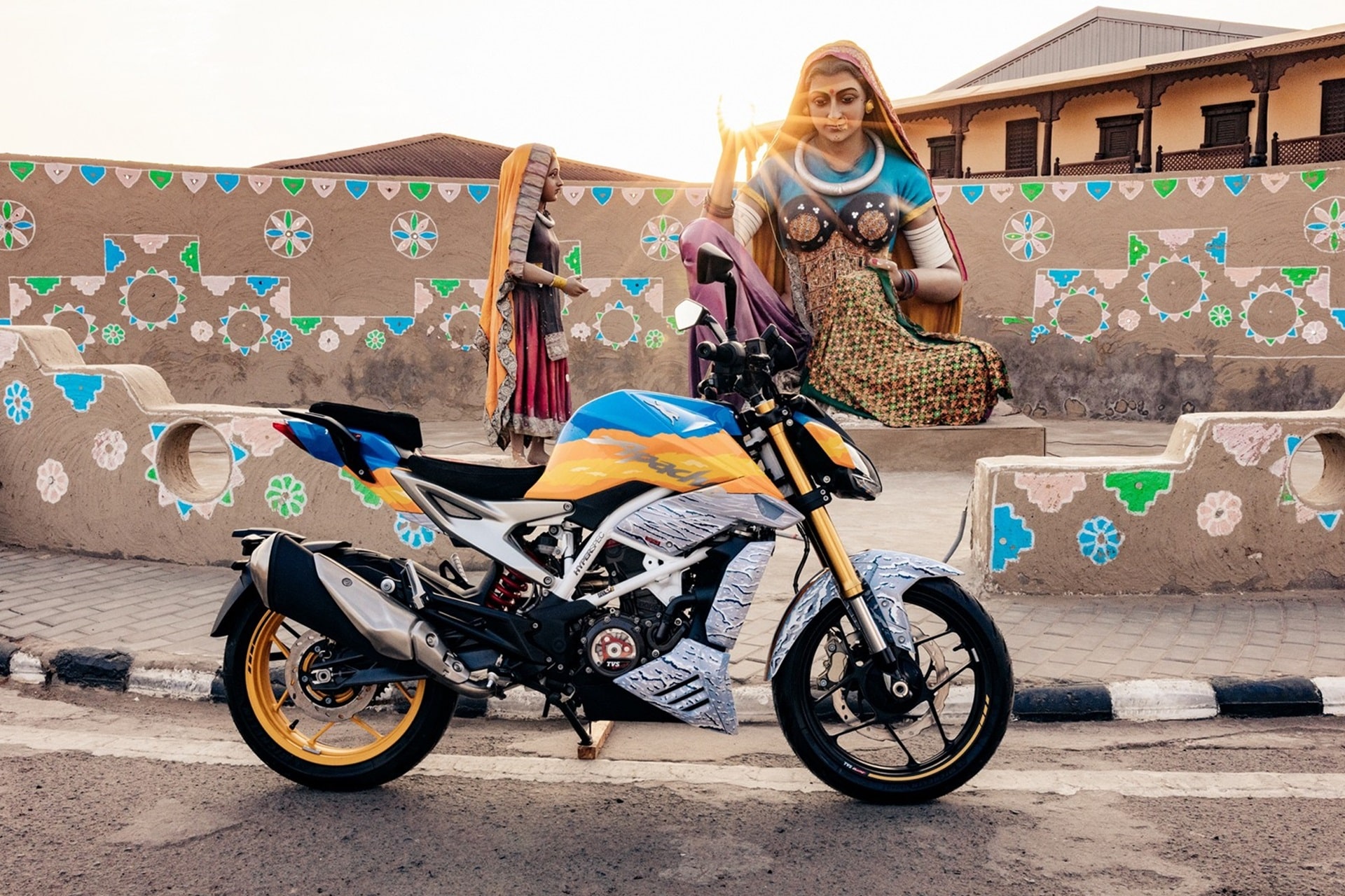 TVS Rann Utsav Custom: 4 unique preparations that fuse culture and motor in equal parts