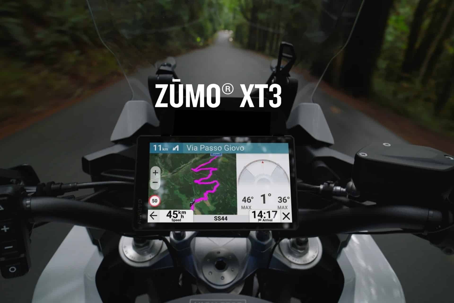 Nuevo zūmo XT3: Garmin presenta su último navegador por satélite para moto