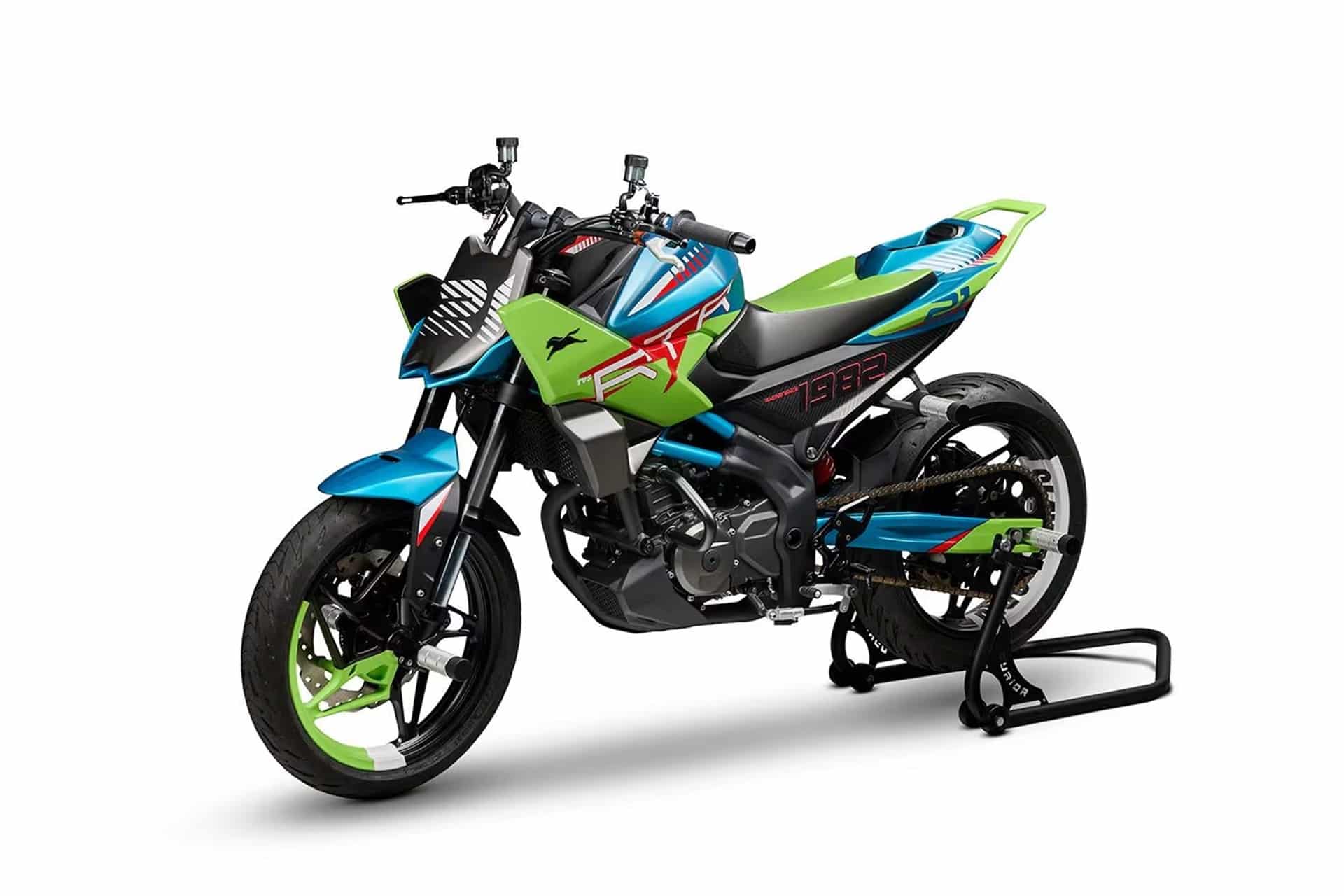 El concept RTR HyprStunt de TVS empieza a tomar forma como futuro modelo de calle