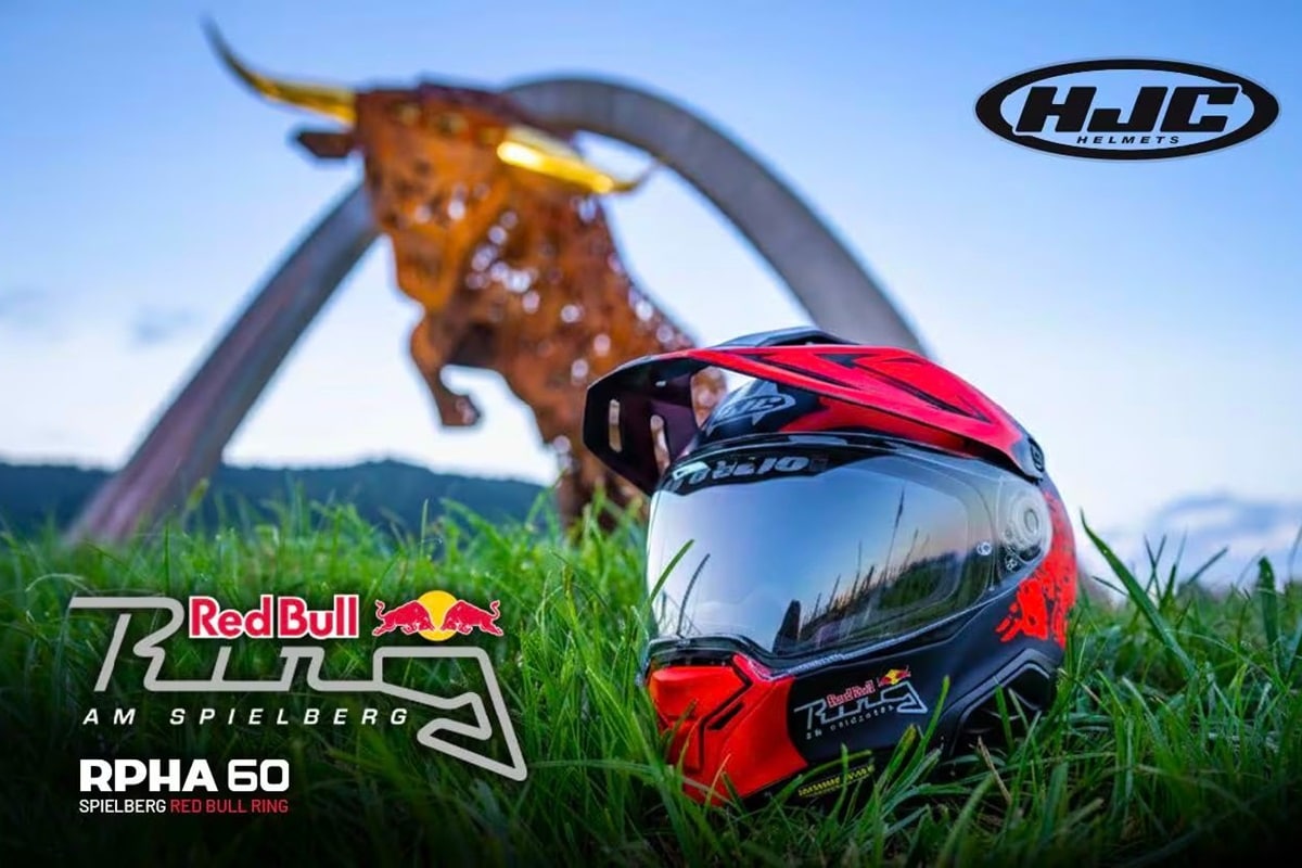 HJC lanza el nuevo y llamativo RPHA 60 Spielberg Red Bull Ring