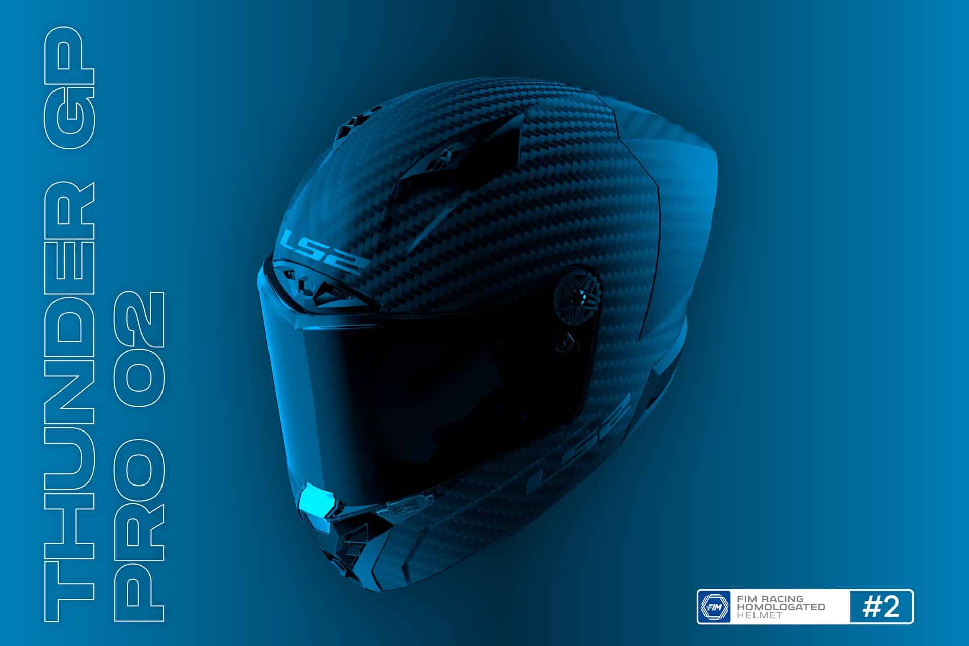 El Thunder GP Pro 02 de LS2 se convierte en el segundo casco de la marca con certificación FIM FRHPhe-02