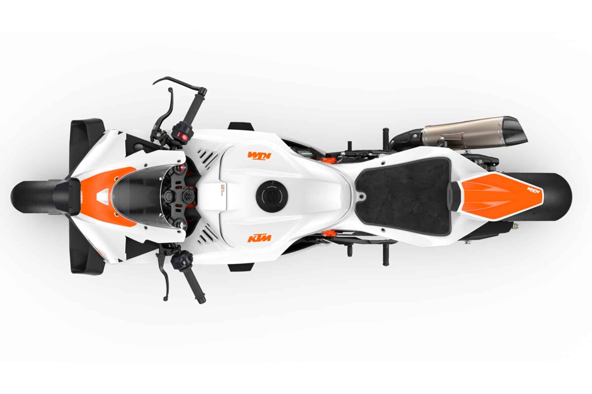 KTM presents its new and radical 990 RC R Track, the track version of its new sports car