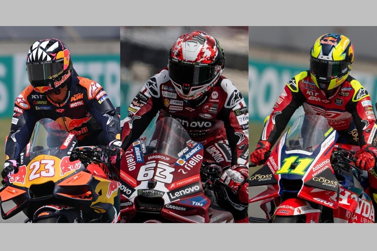 Algunos pilotos de MotoGP han cambiado de marca de casco y nadie se ha dado cuenta