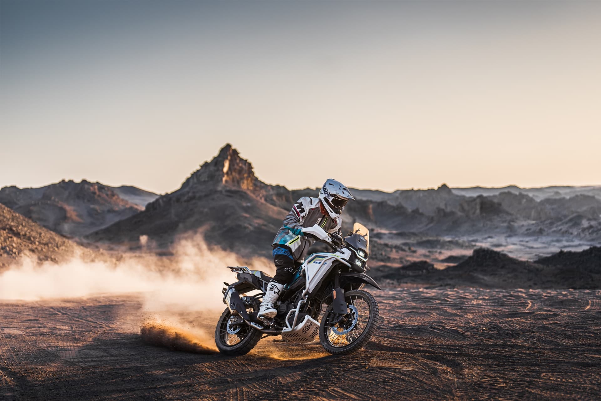 CFMoto raises the bar with the 2026 450MT: Now standard with Akrapovič exhaust and Rally Pack