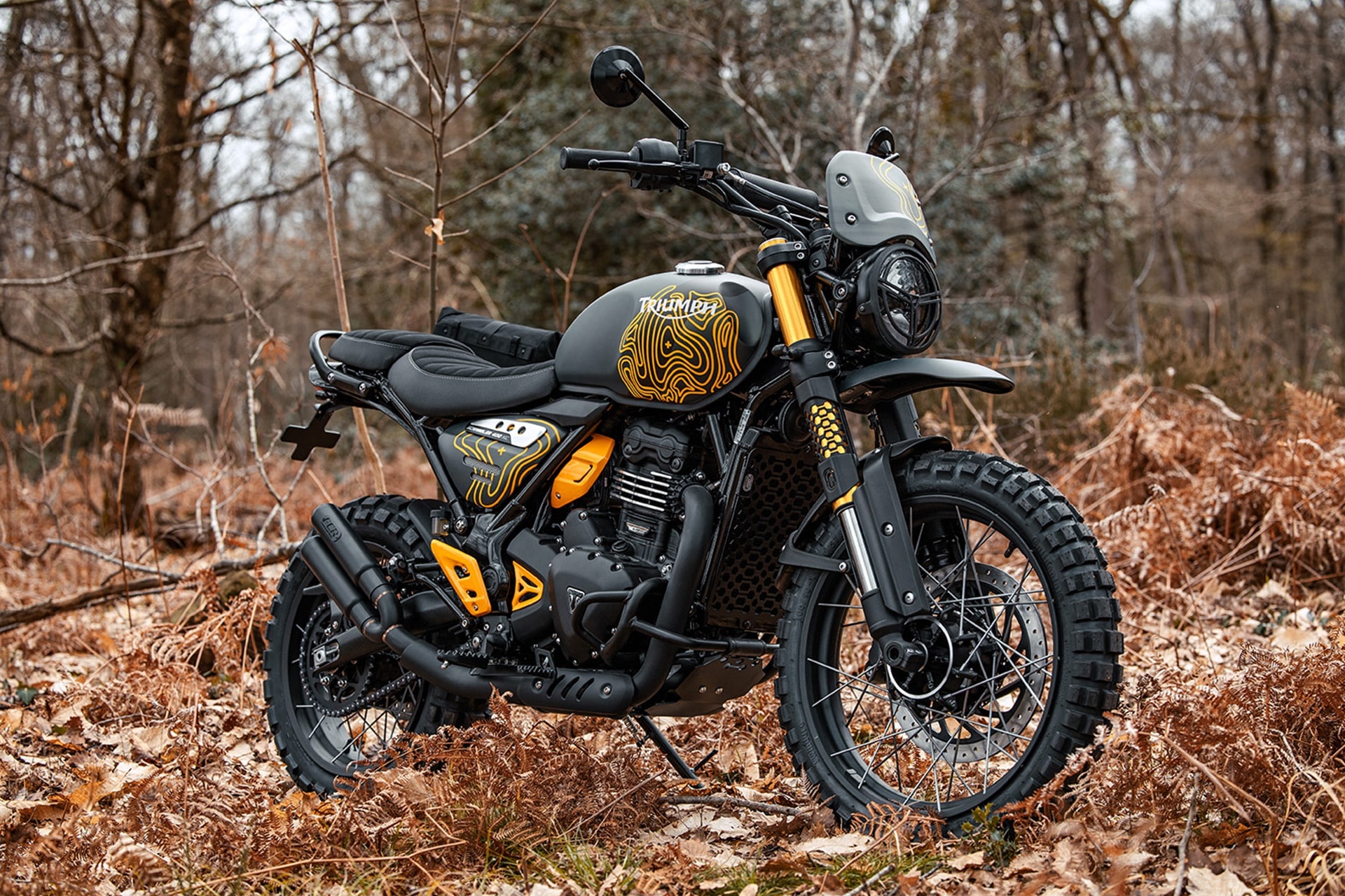 Triumph Scrambler 400 “Escape” by FCR Original