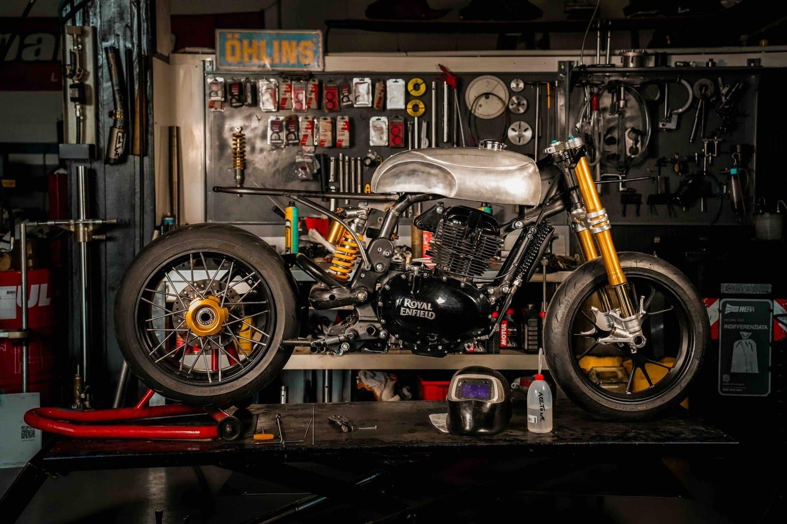 The Royal Enfield Busted Knuckle Build Off competition announces the six finalists for its 2026 edition