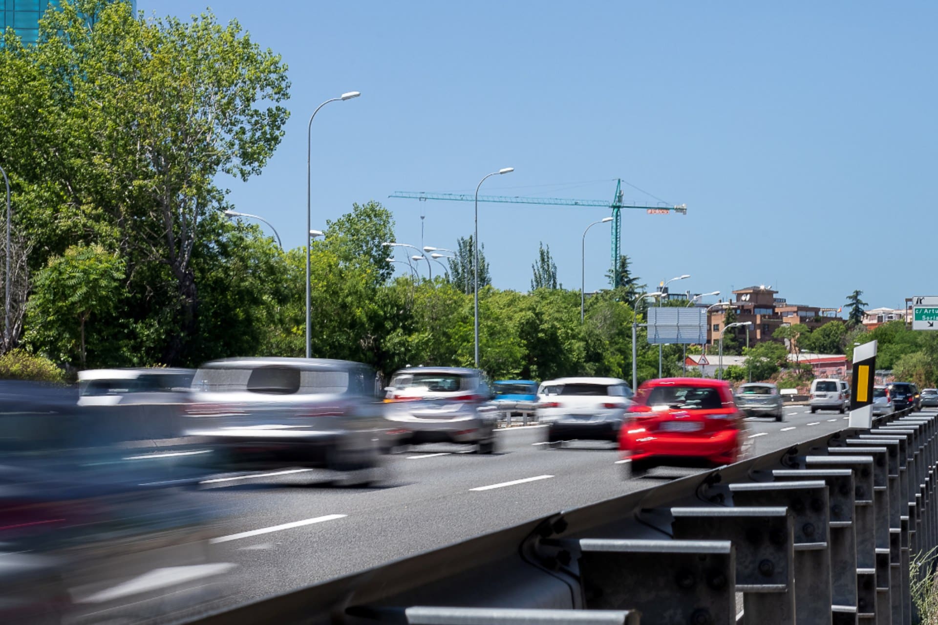 Spain dynamic speed limit with AI