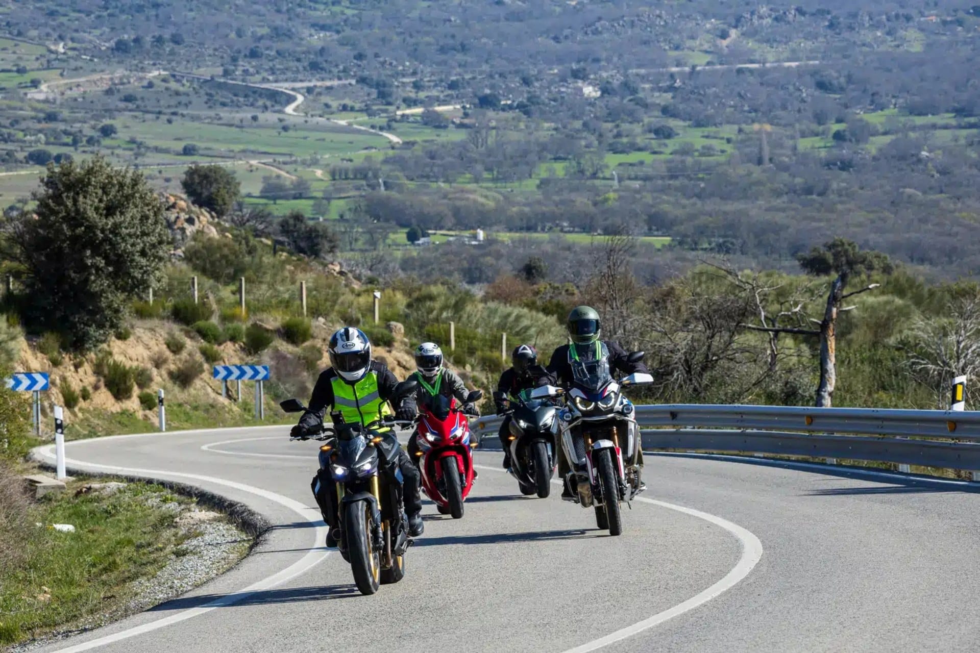 Avoid motorcycle accident