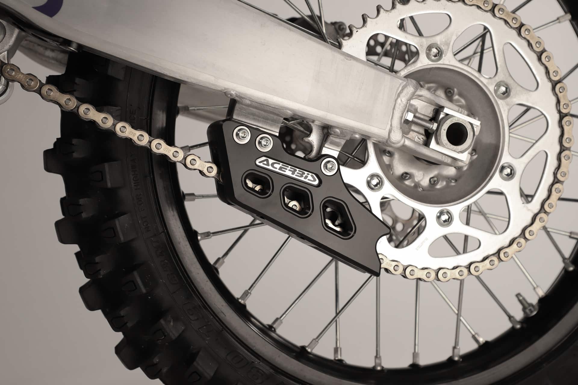 Acerbis Race chain tensioner range: high performance for the most extreme off-road