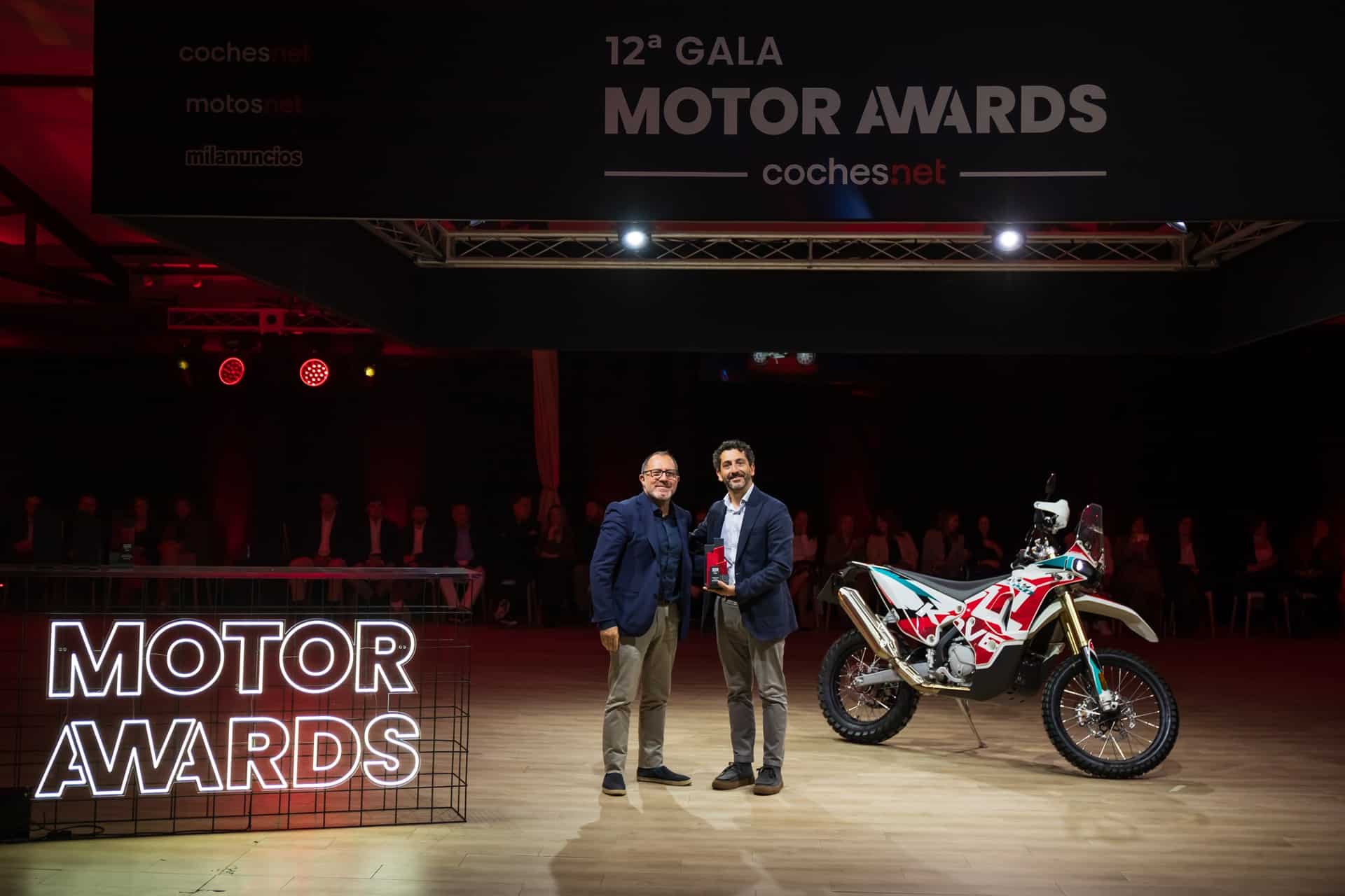 La Kove 450 Rally 2025 galardonada en la 12ª edición de los Motor Awards