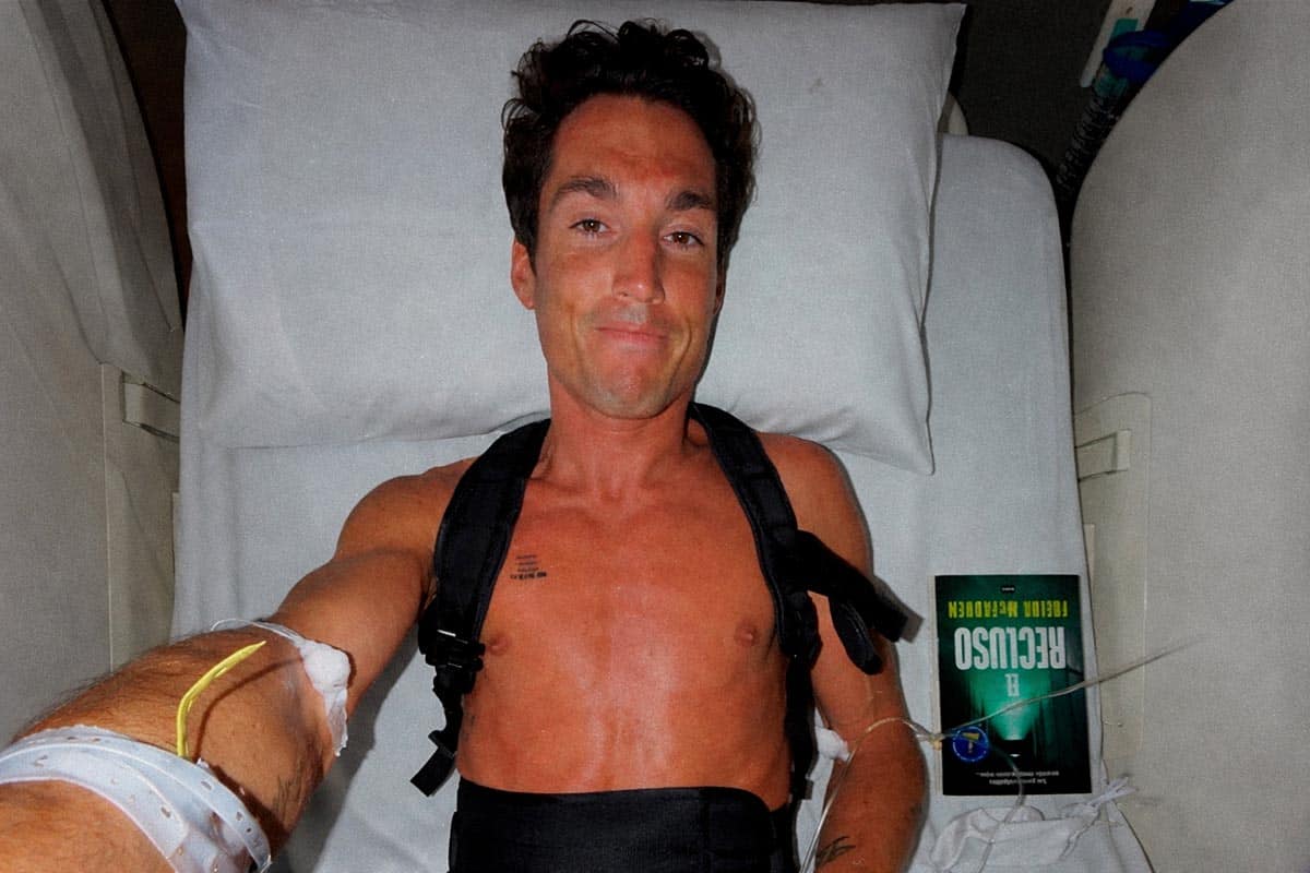 Aleix Espargaró sufre un grave accidente en los test de Sepang