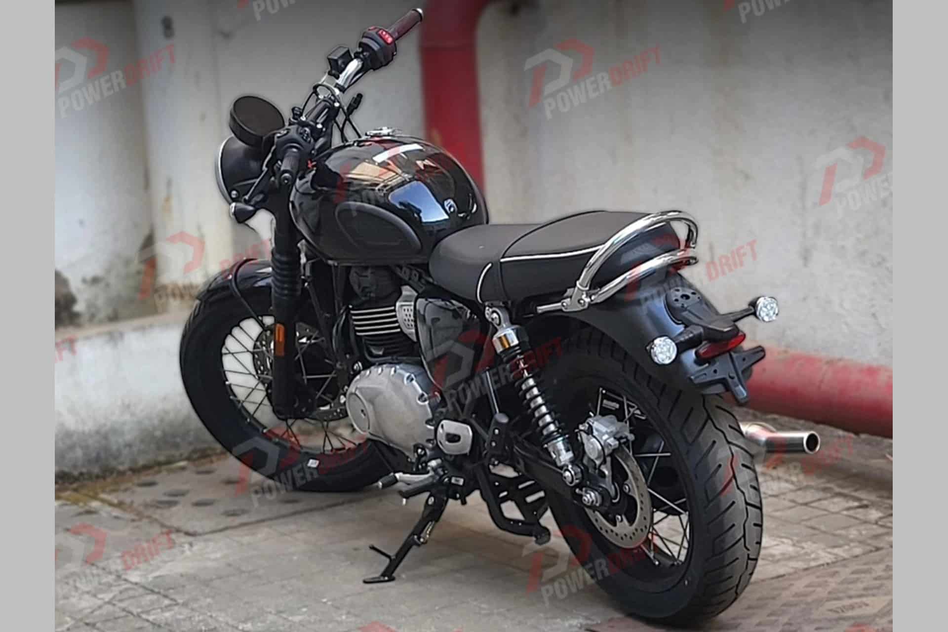 Algunos detalles de la Bonneville 400 tras filtrarse nuevas imágenes del modelo