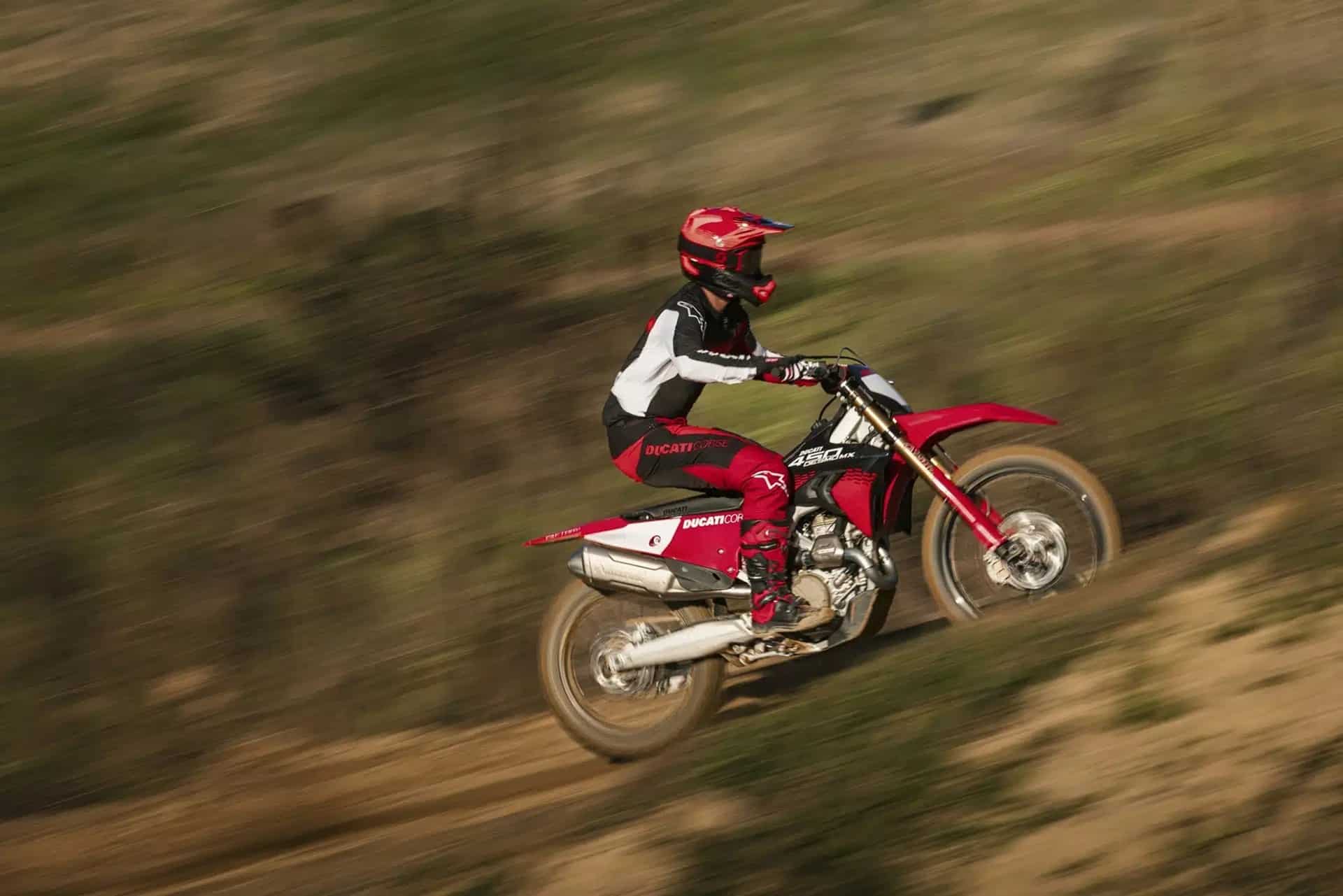 Ducati Corse develops a new algorithm to determine when it is time to service the Desmo450 MX