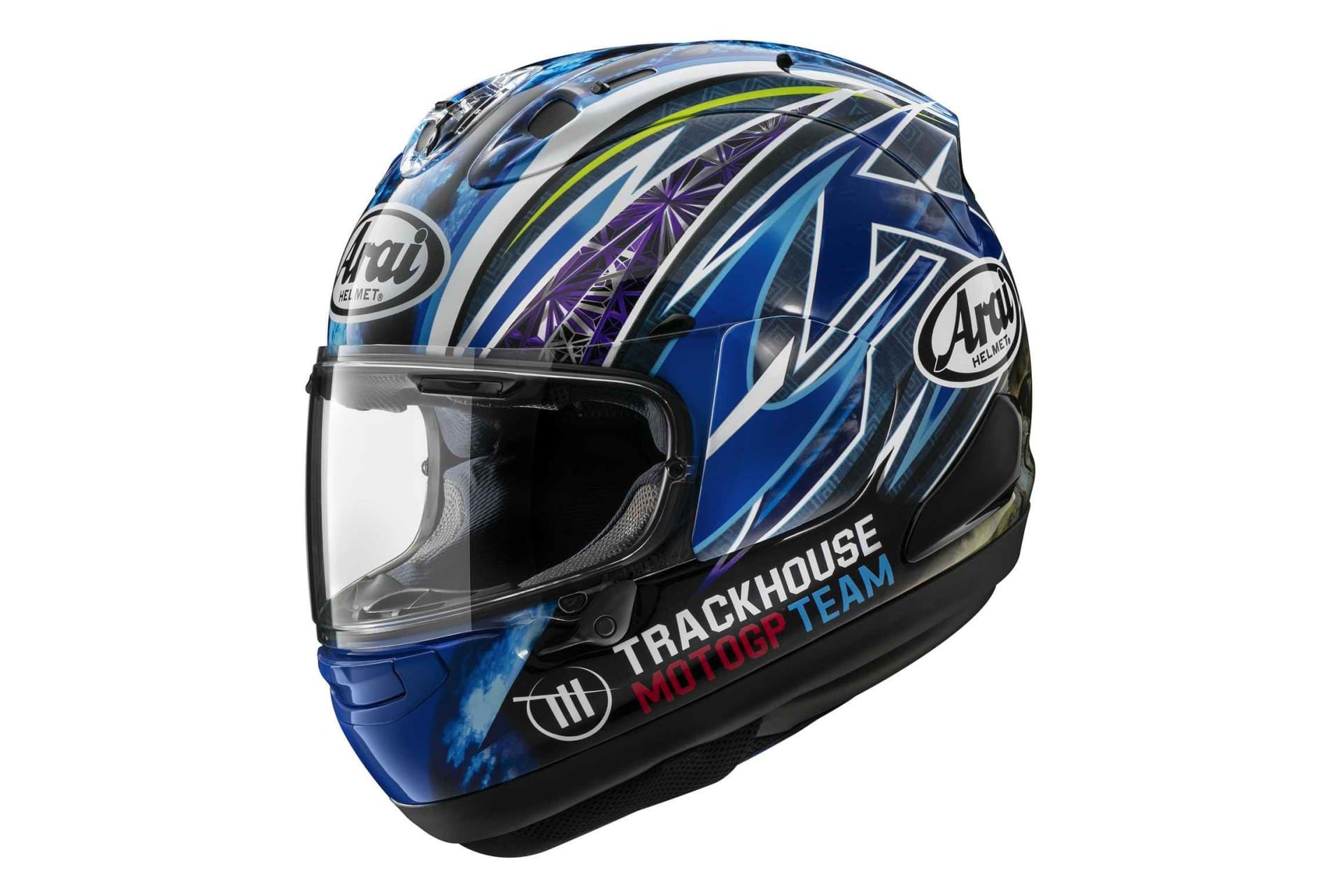 Arai RX-7X Ogura Blue Trackhouse