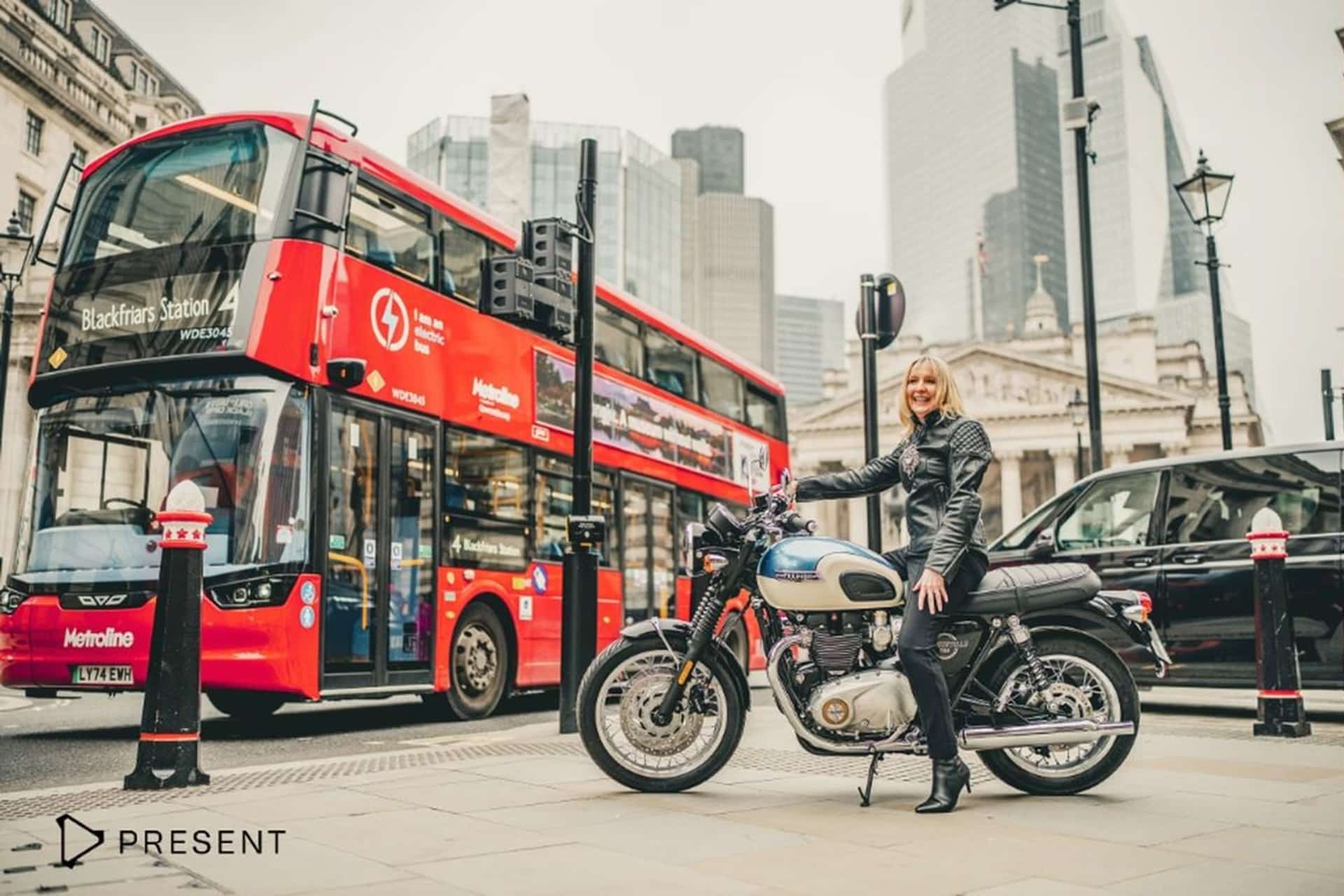 “Lady Mayor Ride Out”: la alcaldesa de Londres encabezará esta marcha solidaria sobre una Triumph