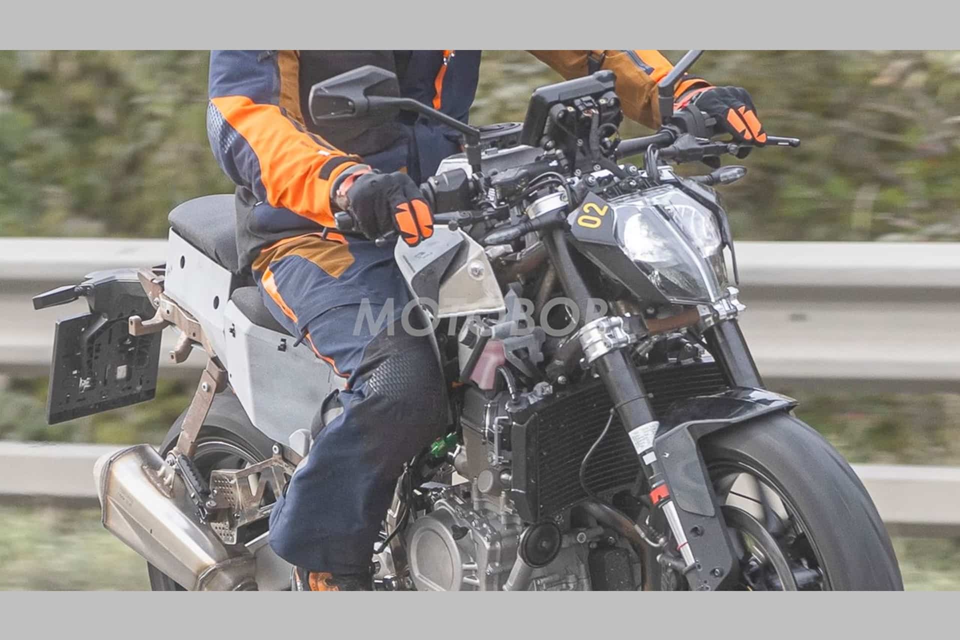 The long-awaited 490 Duke is already rolling in its first test tests