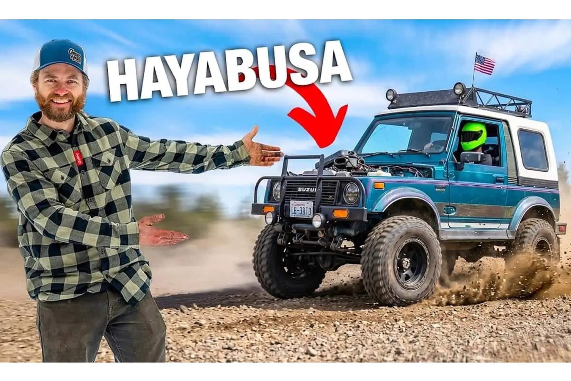 Eso de que el Suzuki Samurai es un coche lento ya es cosa del pasado