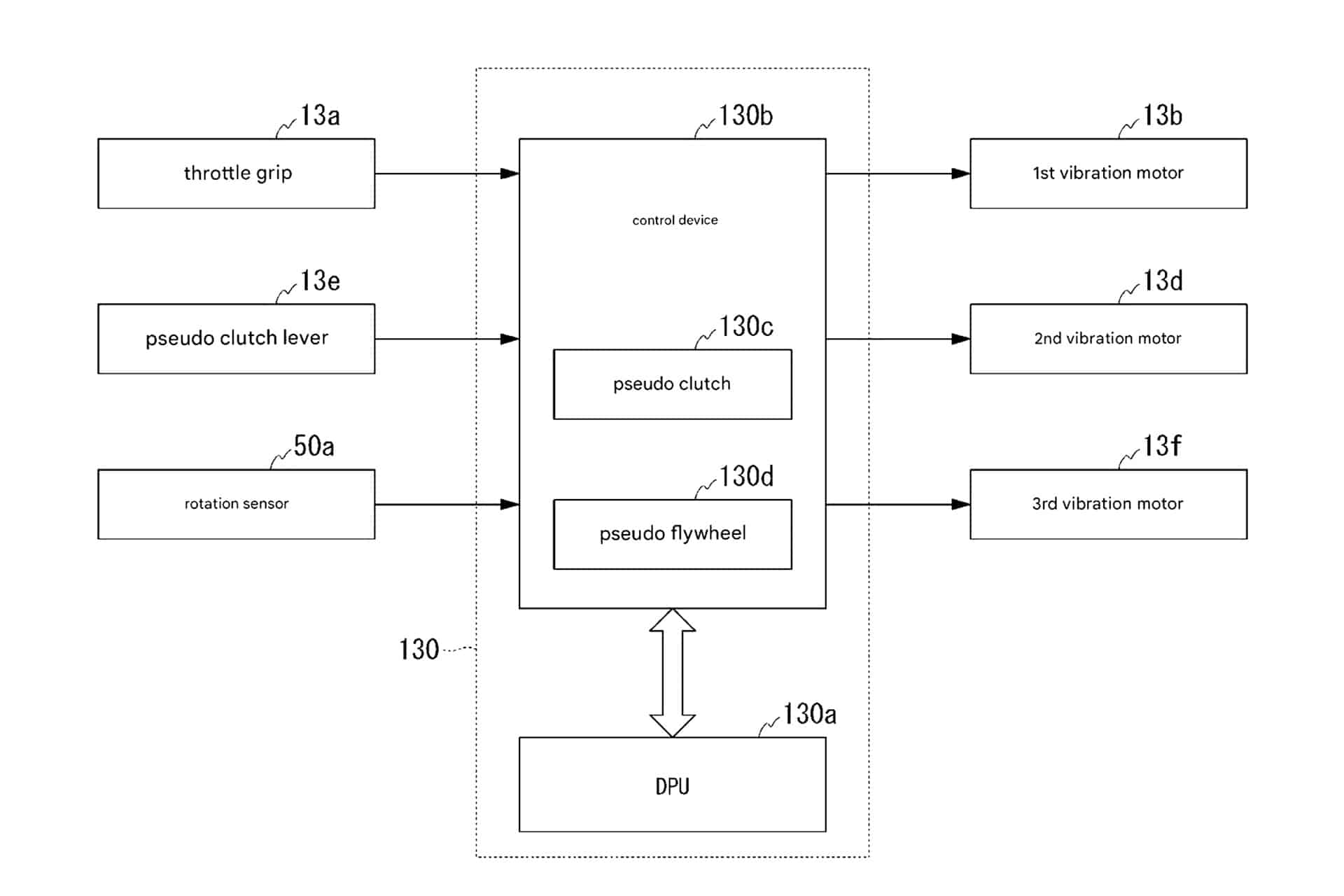 Honda patents an electronic clutch with haptic actuators for electric off-road motorcycles