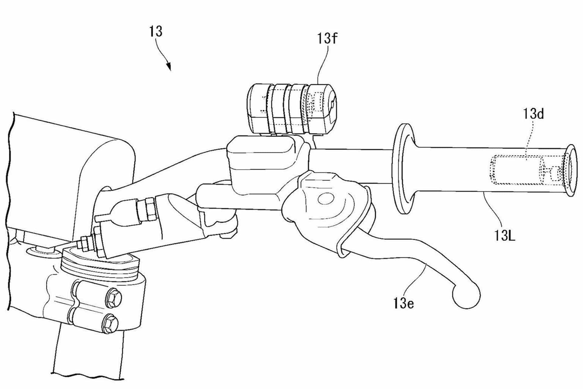 Honda patents an electronic clutch with haptic actuators for electric off-road motorcycles