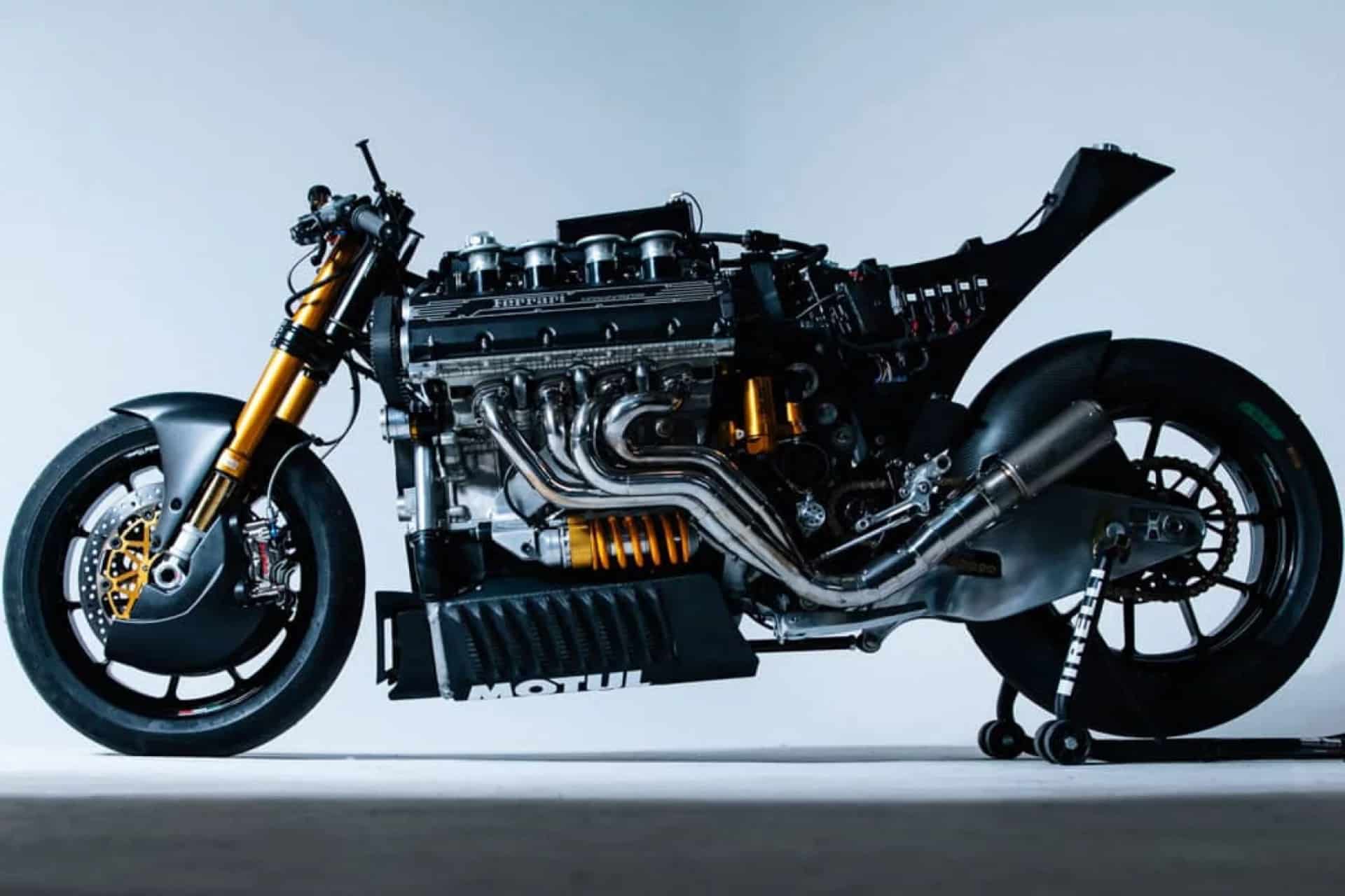 HF355 Ferrari engine
