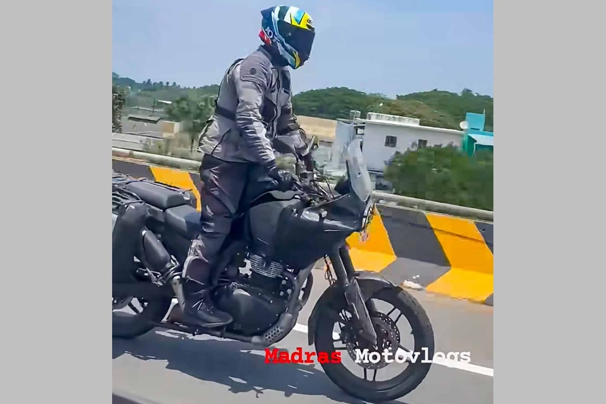 New details about the Royal Enfield Himalayan 750 that bring it even closer to production