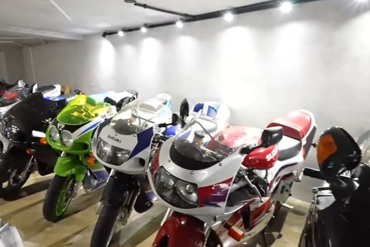 Neymar y su “NO” colección de motos