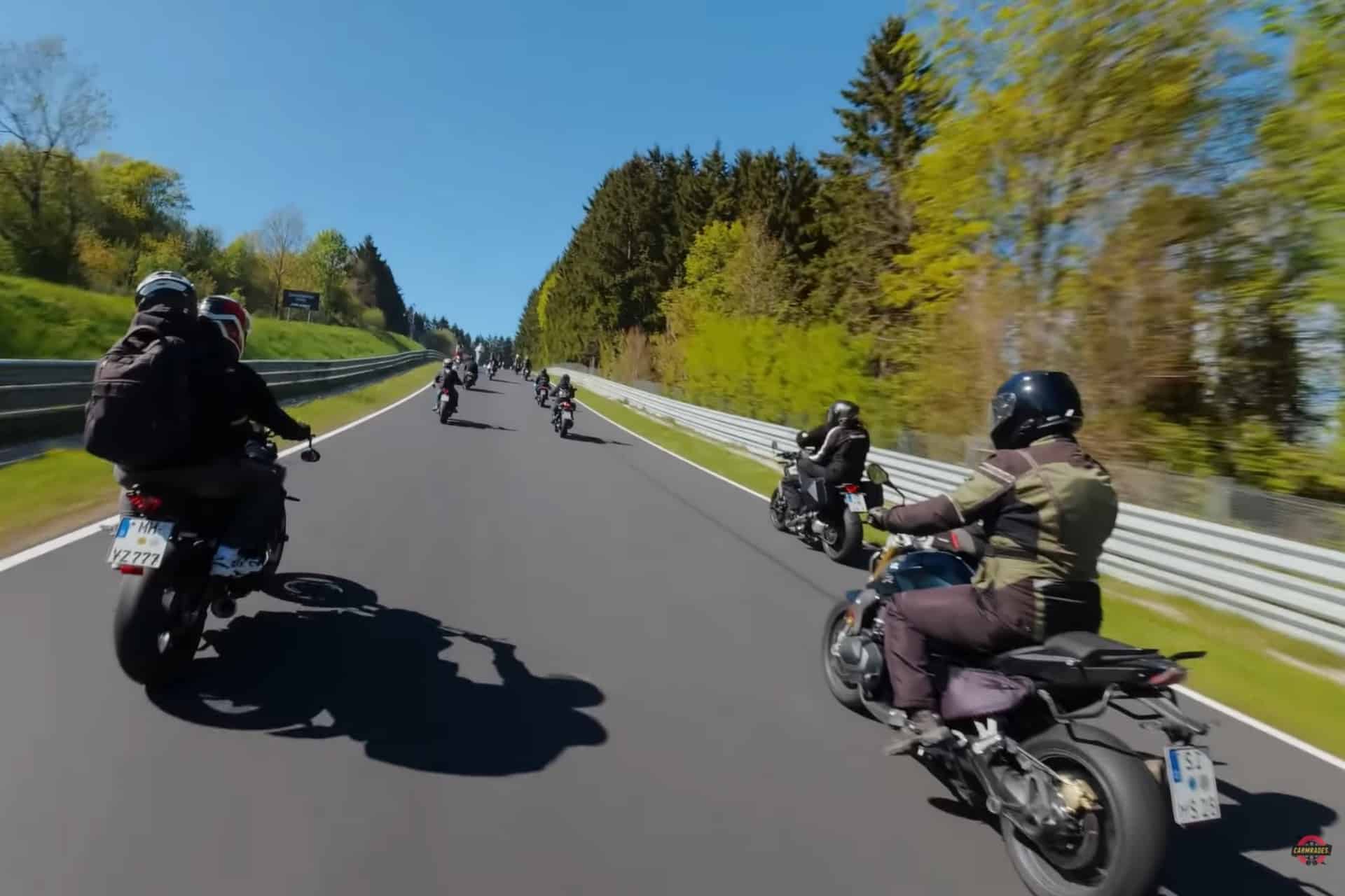 Scooter Nürburgring Anlassen