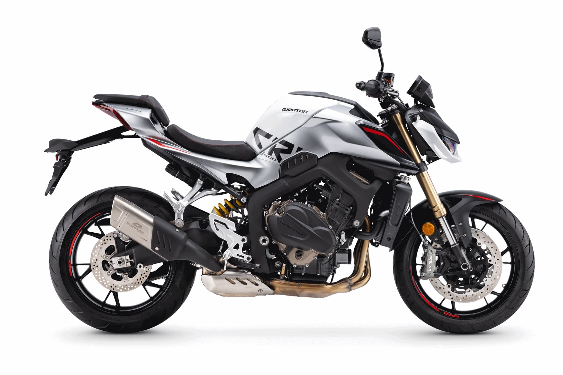 Three motorcycles, 4 cylinders and from 95 to 129 HP: QJ Motor raises the level with its SRK family