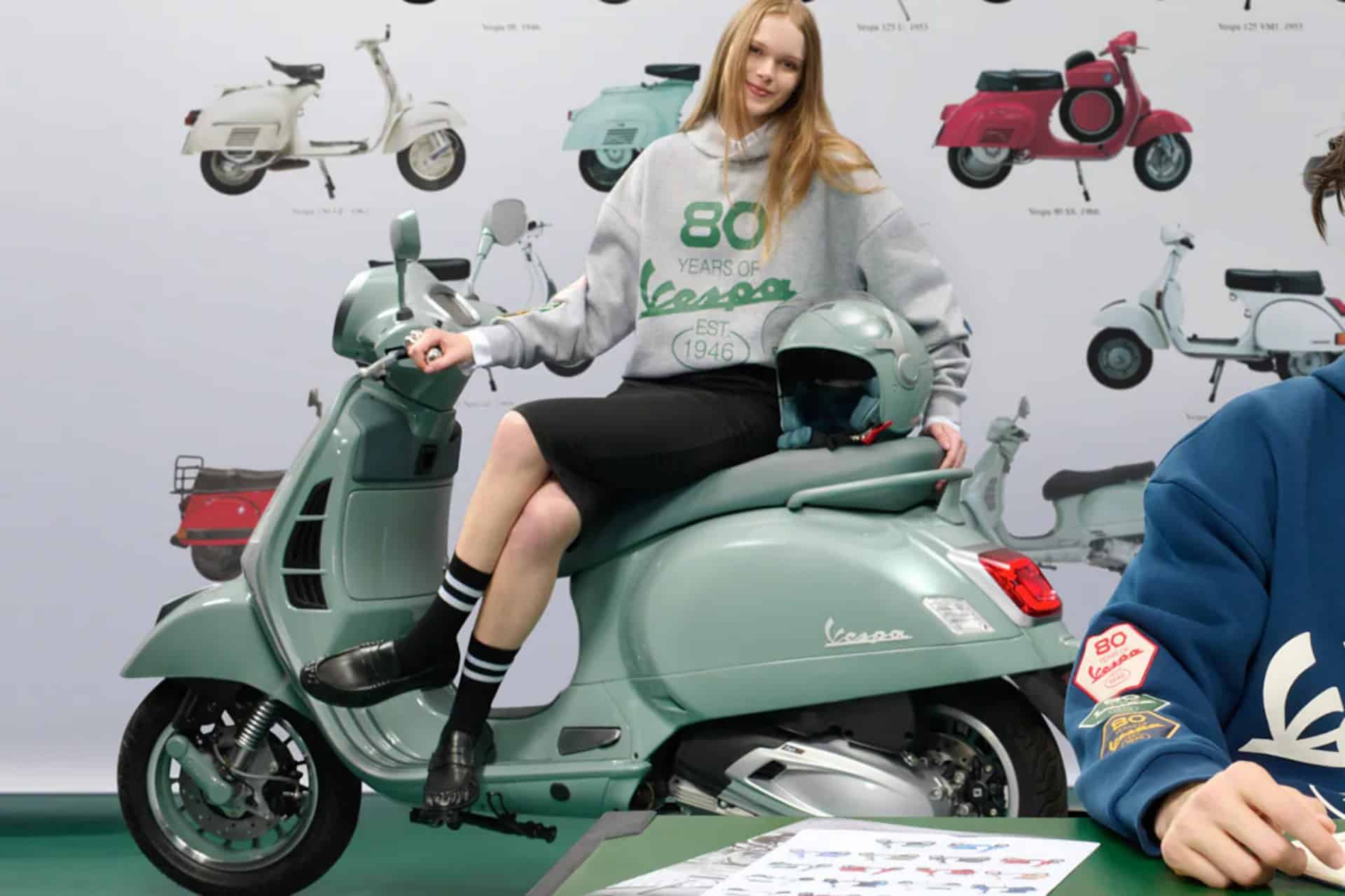 Vespa Primavera and GTS 80th Anniversary